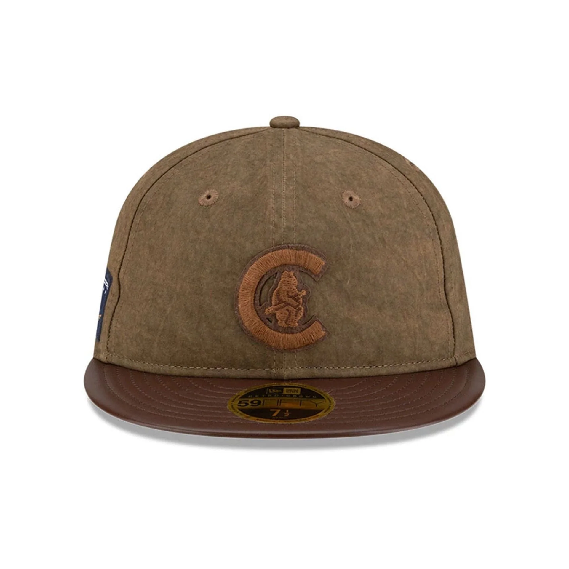 Chicago Cubs MLB Open Brown Retro Crown 59FIFTY Fitted Cap - Image 3