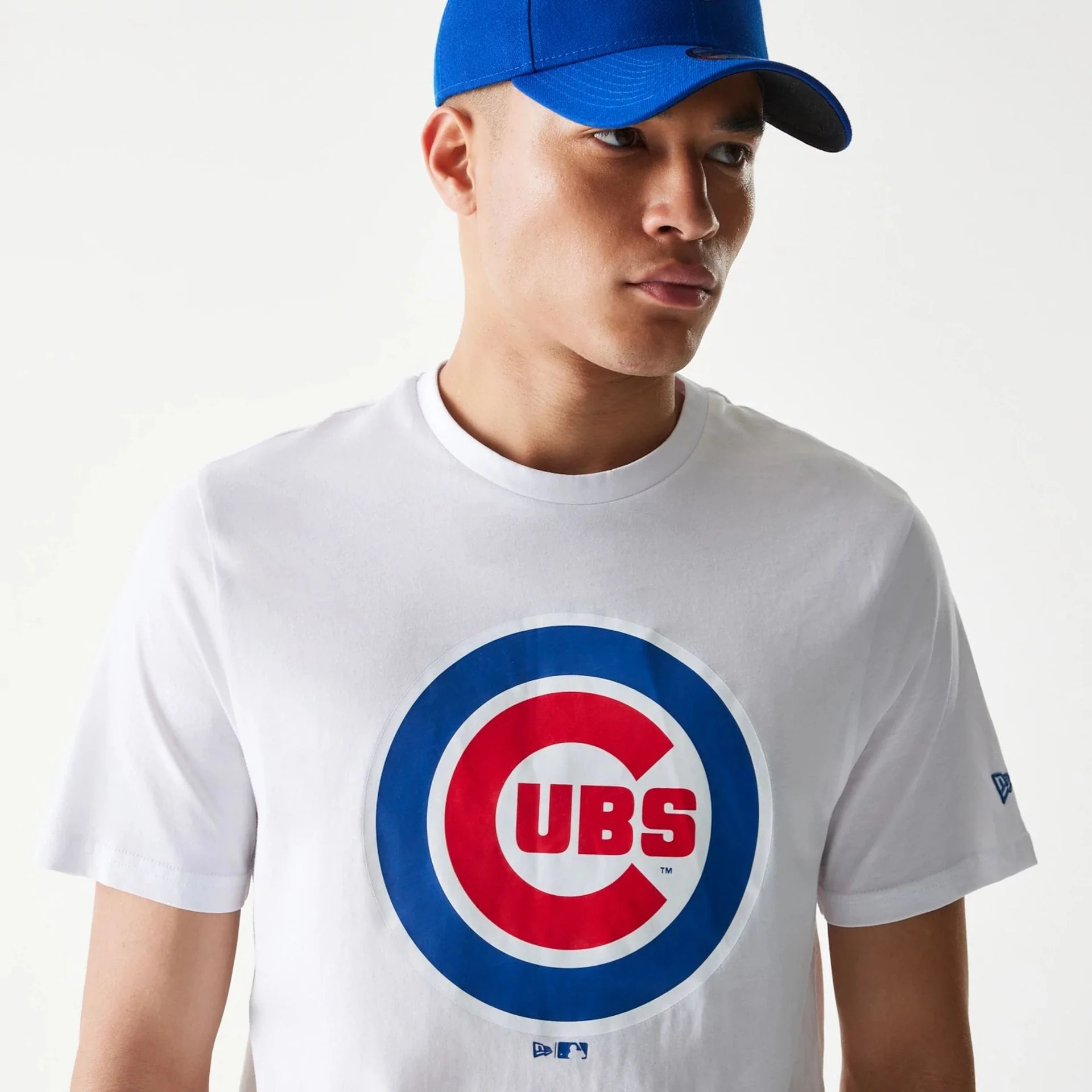 Chicago Cubs MLB Regular White T-Shirt - Image 2