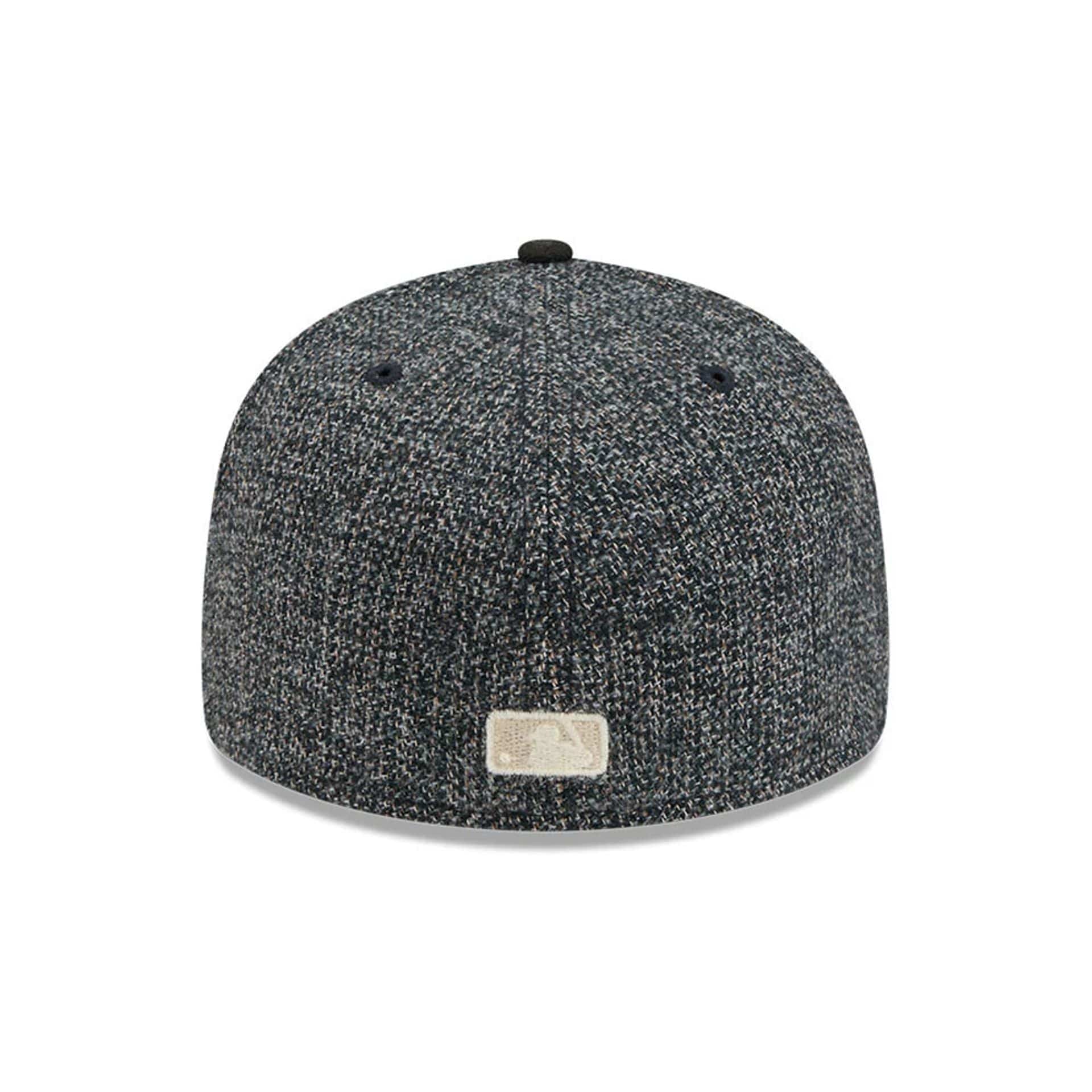 Chicago Cubs MLB Tweedy Cotton Black 59FIFTY Fitted Cap - Image 7