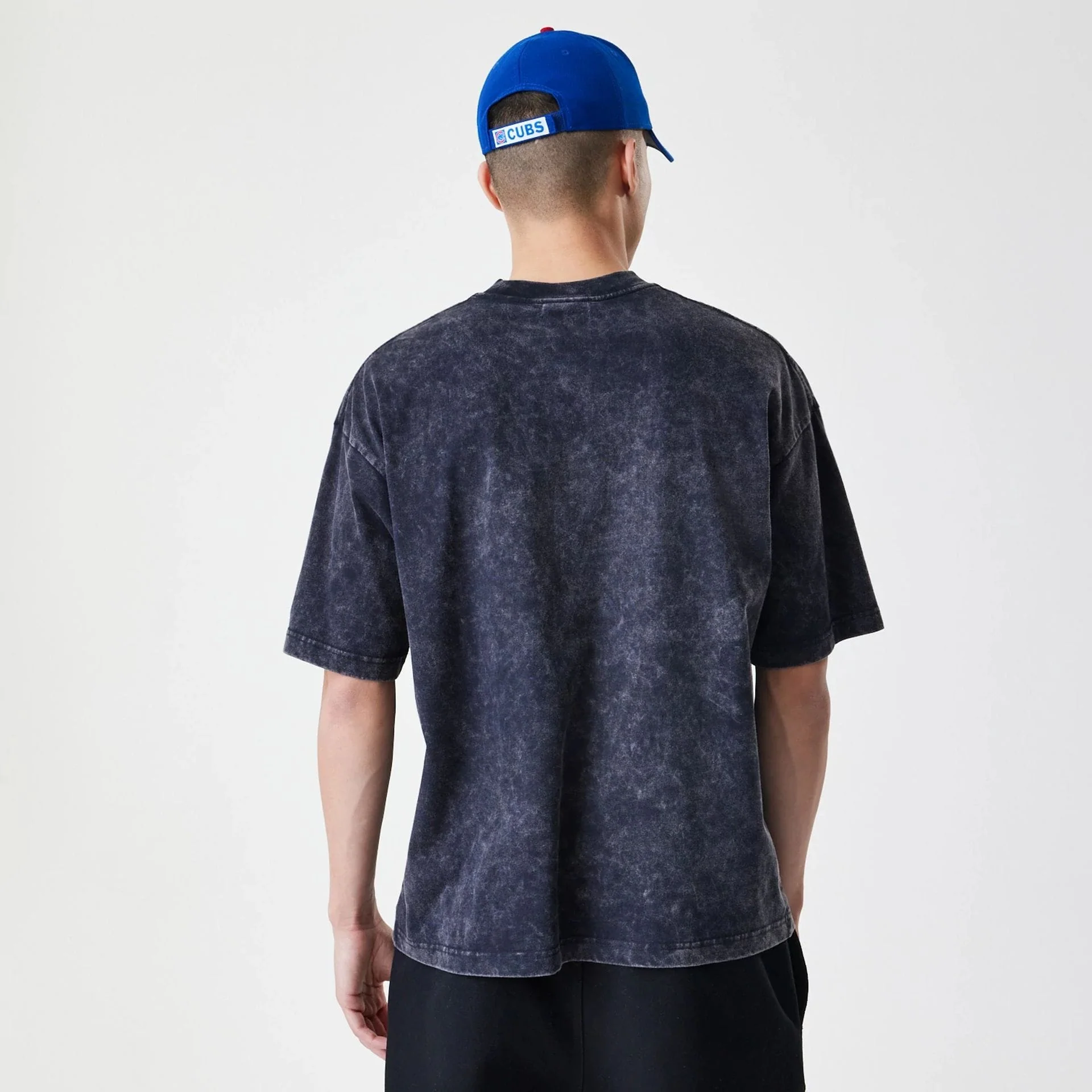 Chicago Cubs Sport Classic Black T-Shirt - Image 2