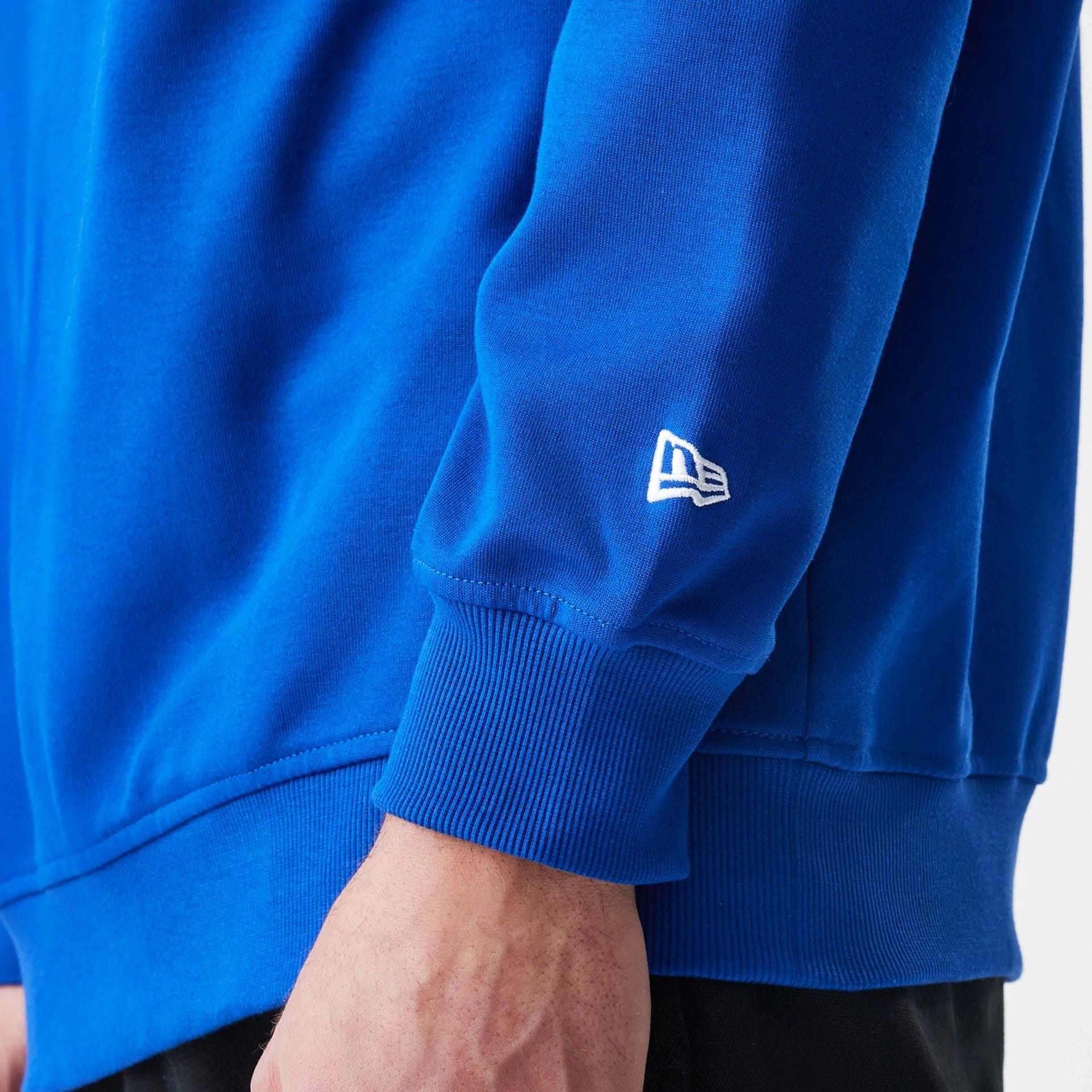Chicago Cubs Throwback Prep Blue Long Sleeve Rugby Shirt - Image 4