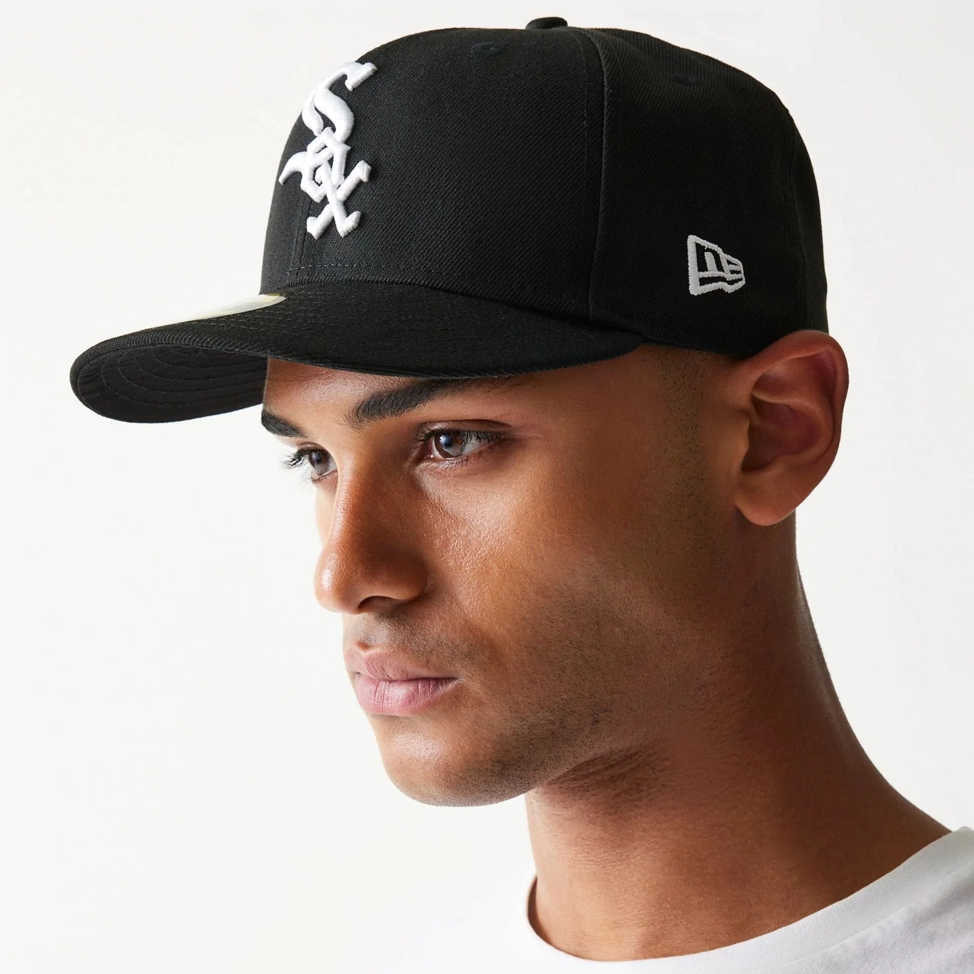 Chicago White Sox Authentic On Field Game Black 59FIFTY Cap - Image 4