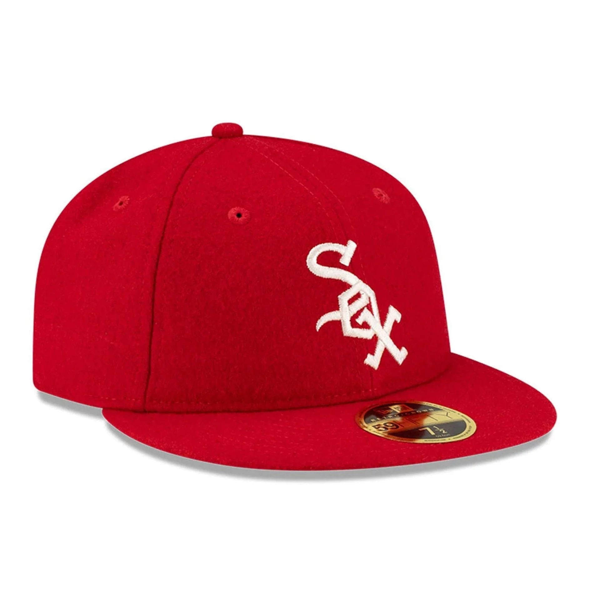 Chicago White Sox FOG X MLB Red Retro Crown 59FIFTY Fitted Cap - Image 4