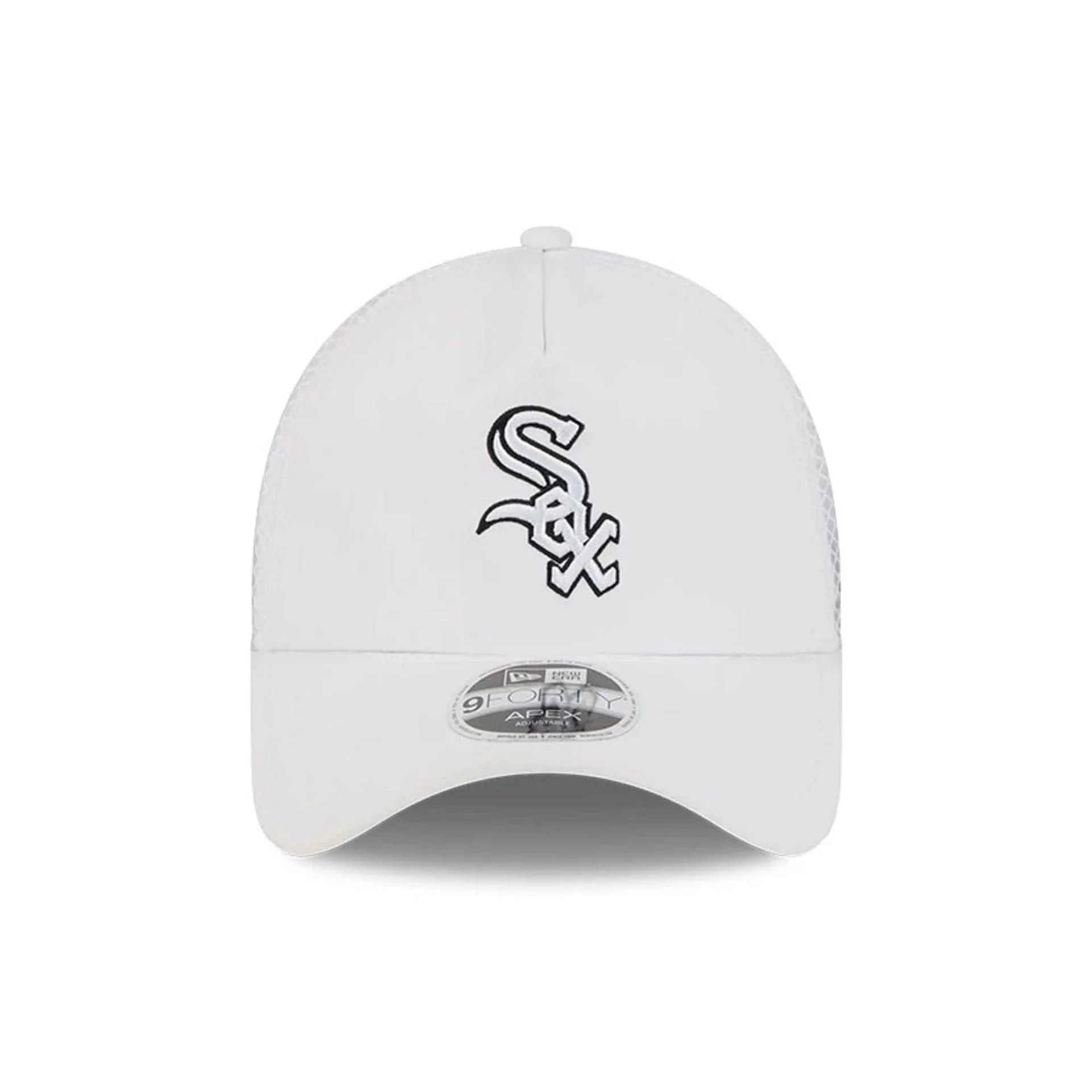 Chicago White Sox MLB Batting Practice 2026 White 9FORTY Apex Adjustable Cap - Image 2