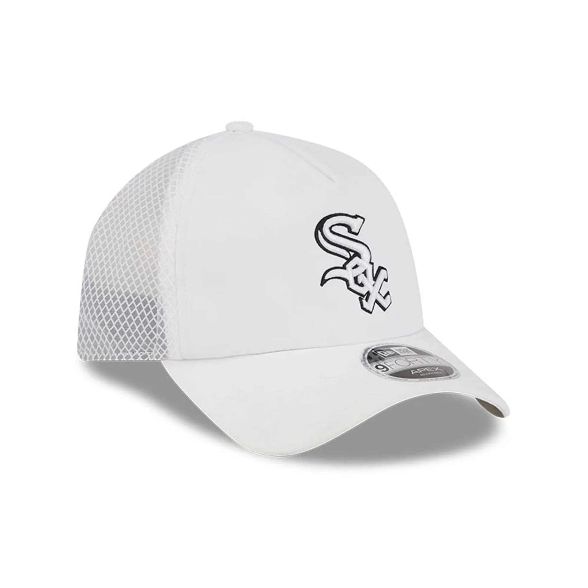 Chicago White Sox MLB Batting Practice 2026 White 9FORTY Apex Adjustable Cap - Image 3