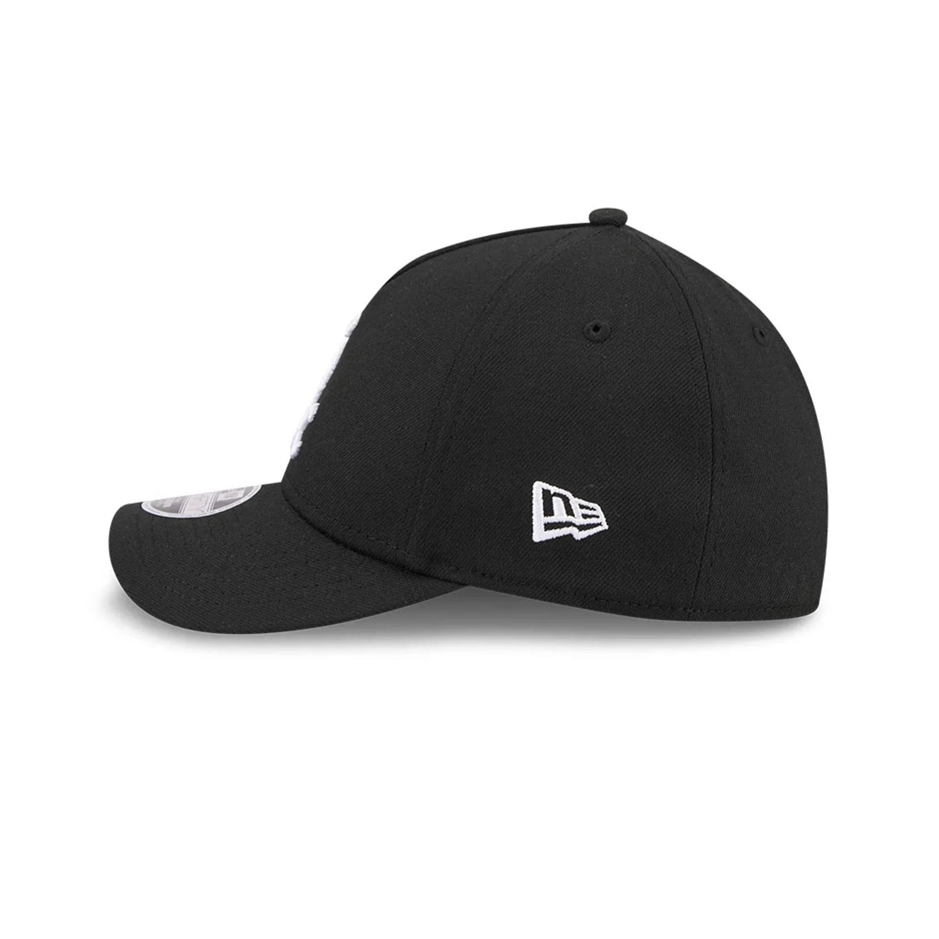 Chicago White Sox MLB Black 39THIRTY M-Crown A-Frame Stretch-Fit Cap - Image 6