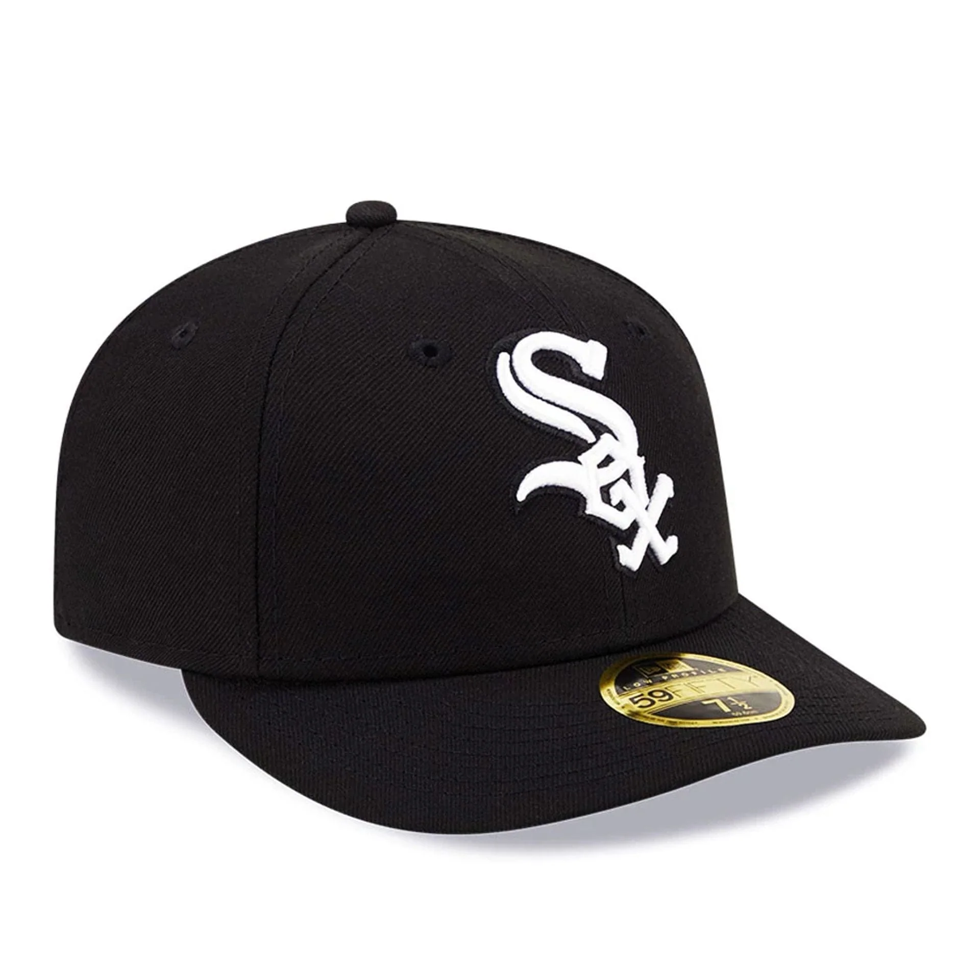 Chicago White Sox MLB Black Low Profile 59FIFTY Fitted Cap - Image 4