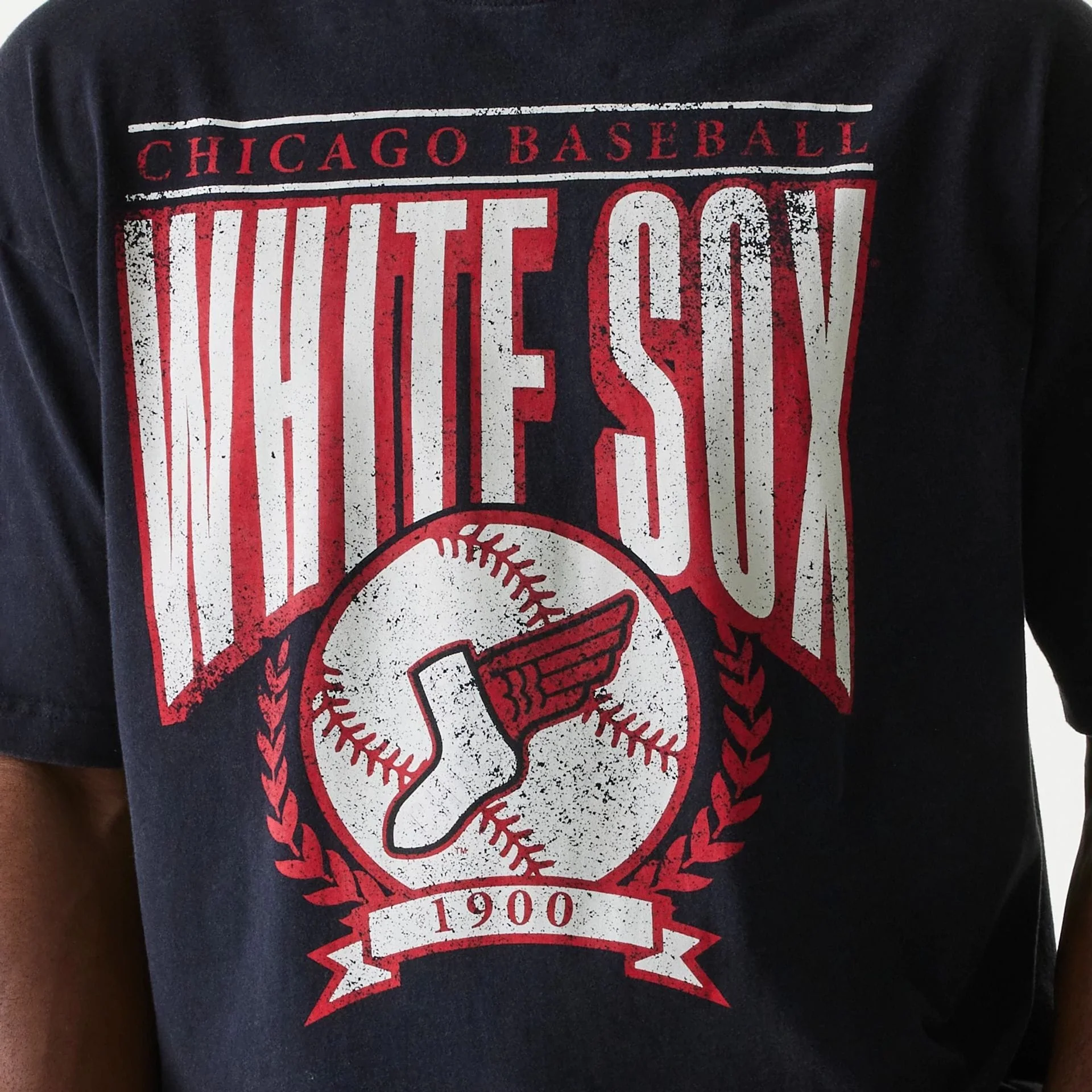Chicago White Sox MLB City Connect G1 Black T-Shirt - Image 3