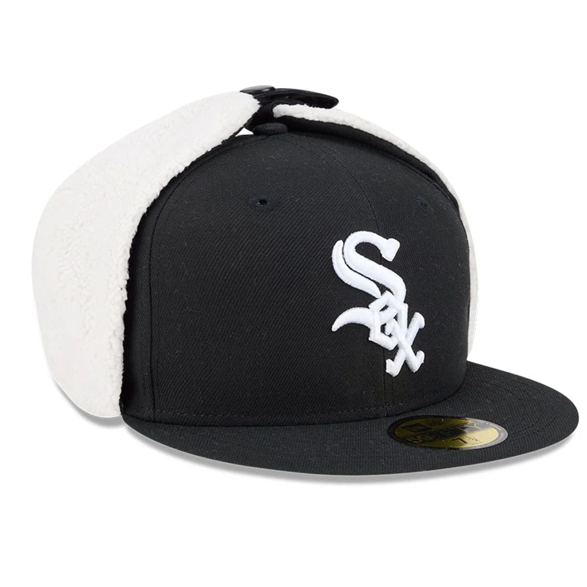 Chicago White Sox MLB Classic Black Dogear 59FIFTY Fitted Cap - Image 4
