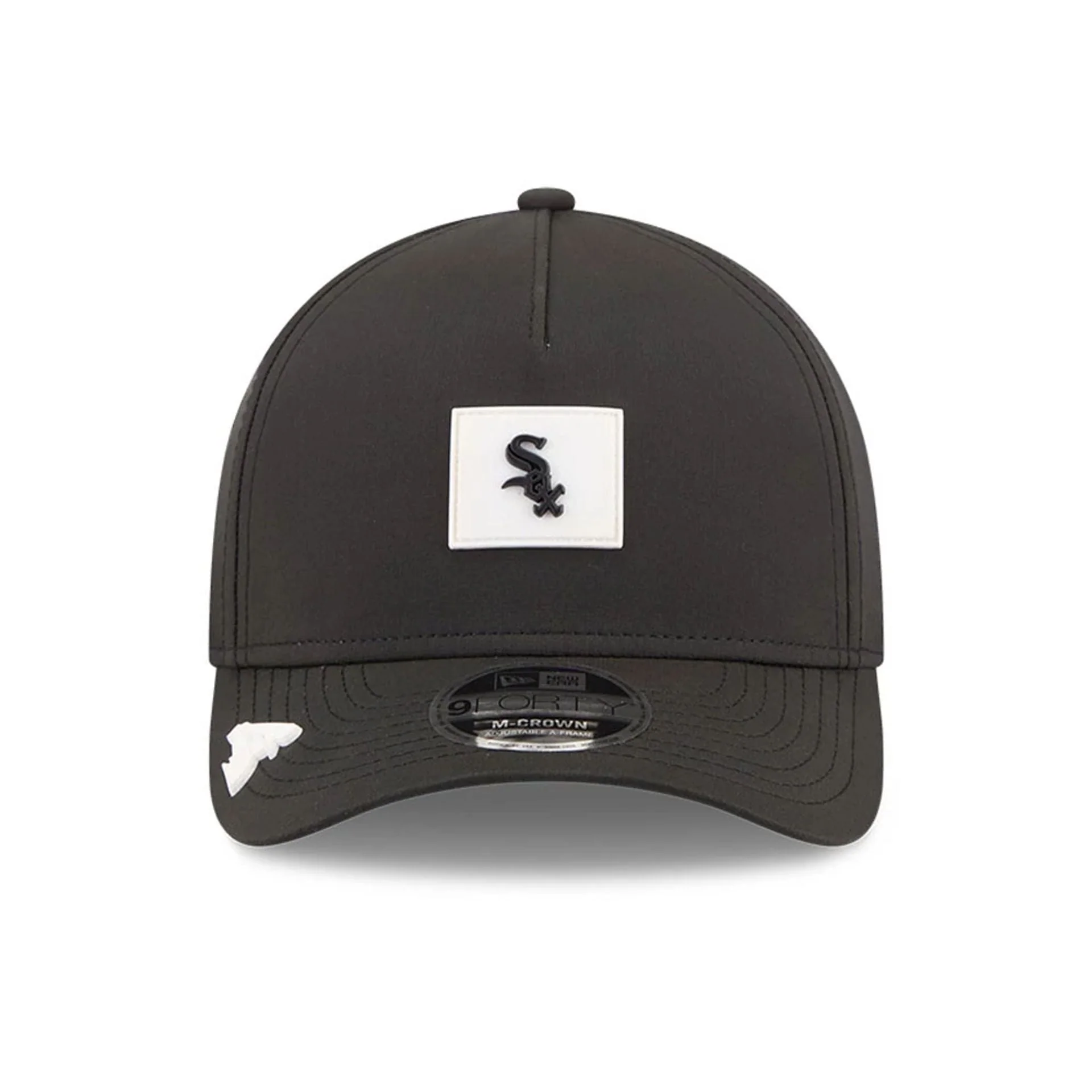 Chicago White Sox MLB Clubhouse Black 9FORTY M-Crown A-Frame Adjustable Cap - Image 2