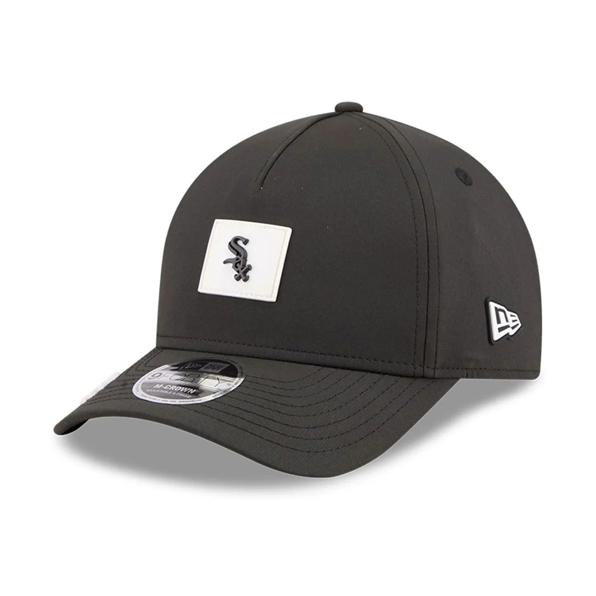 Chicago White Sox MLB Clubhouse Black 9FORTY M-Crown A-Frame Adjustable Cap - Image 3