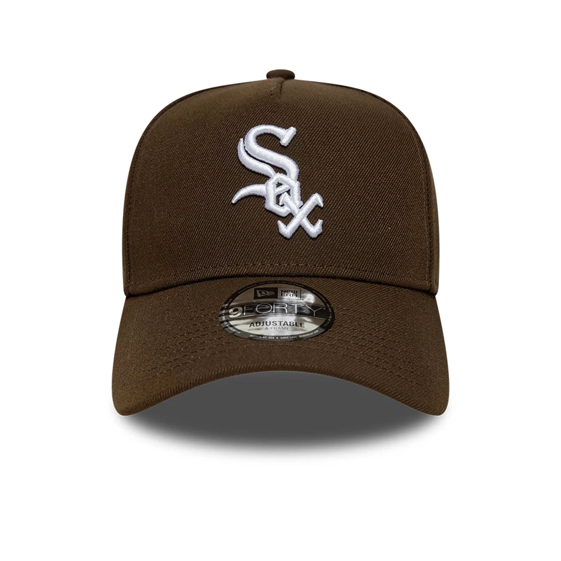 Chicago White Sox MLB Dark Brown 9FORTY A-Frame Adjustable Cap - Image 3