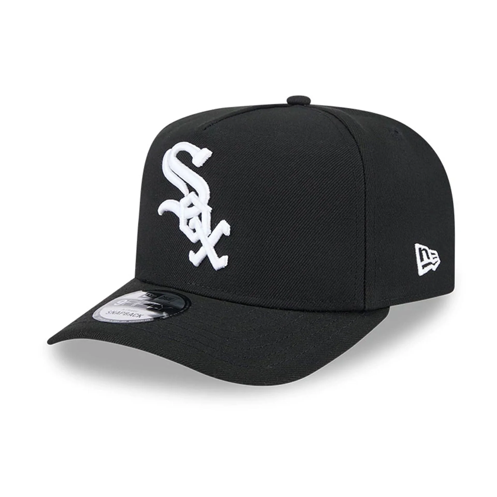 Chicago White Sox MLB Evergreen Black 9FIFTY A-Frame Snapback Adjustable Cap - Image 4