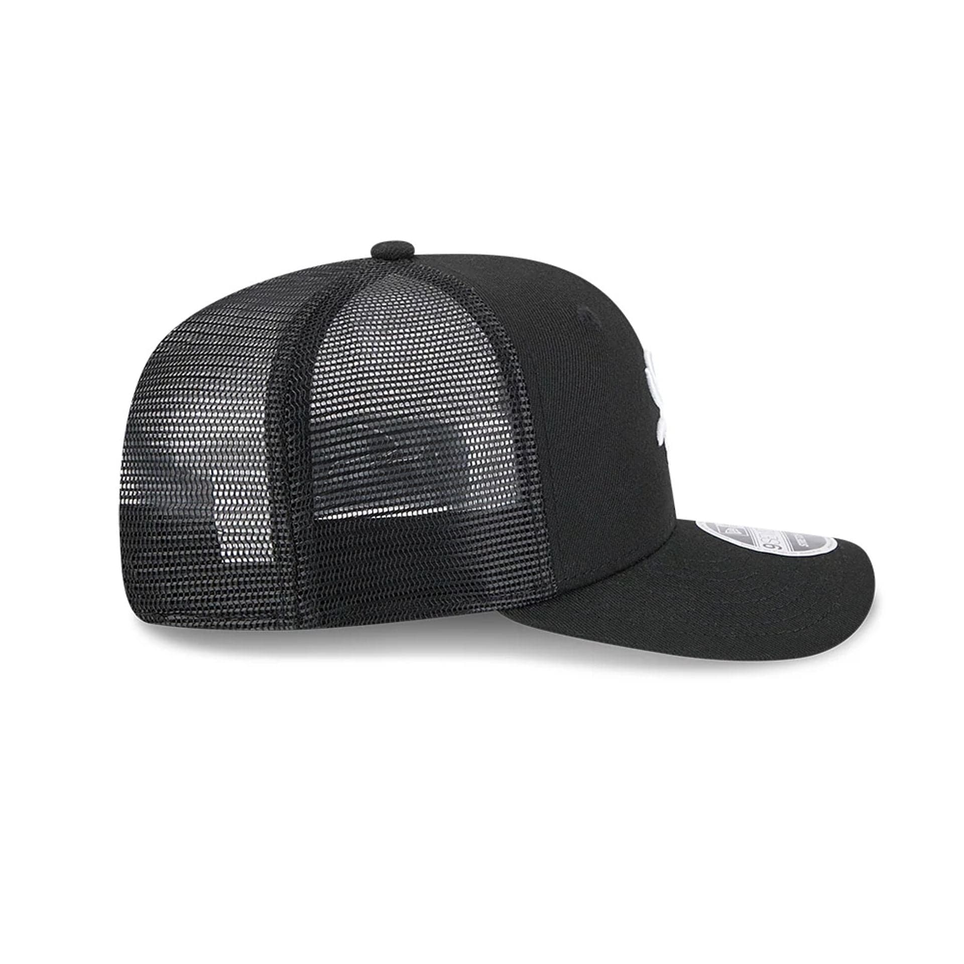 Chicago White Sox MLB Evergreen Black 9SEVENTY Stretch Snap Adjustable Cap - Image 6