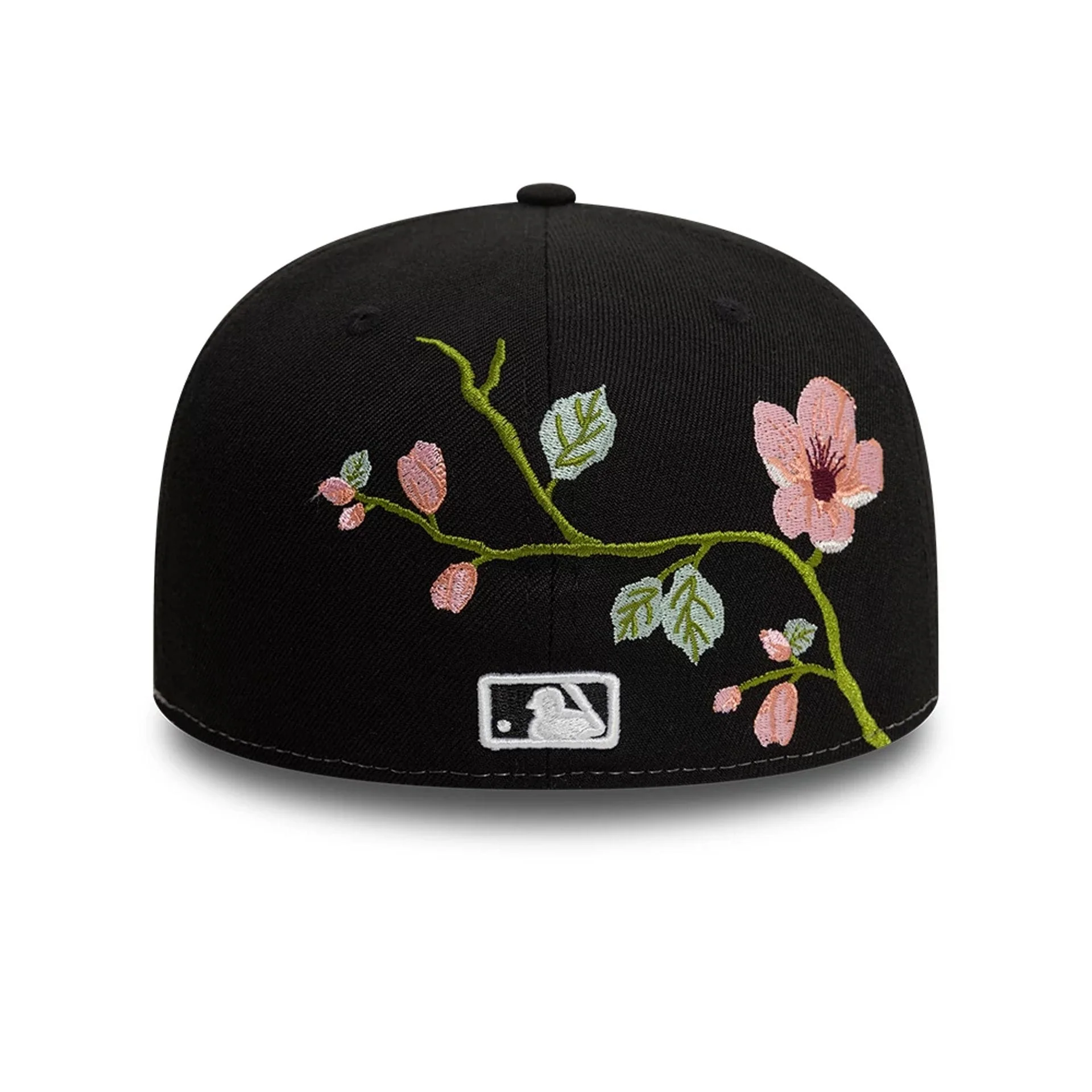 Chicago White Sox MLB Floral Black 59FIFTY Fitted Cap - Image 5