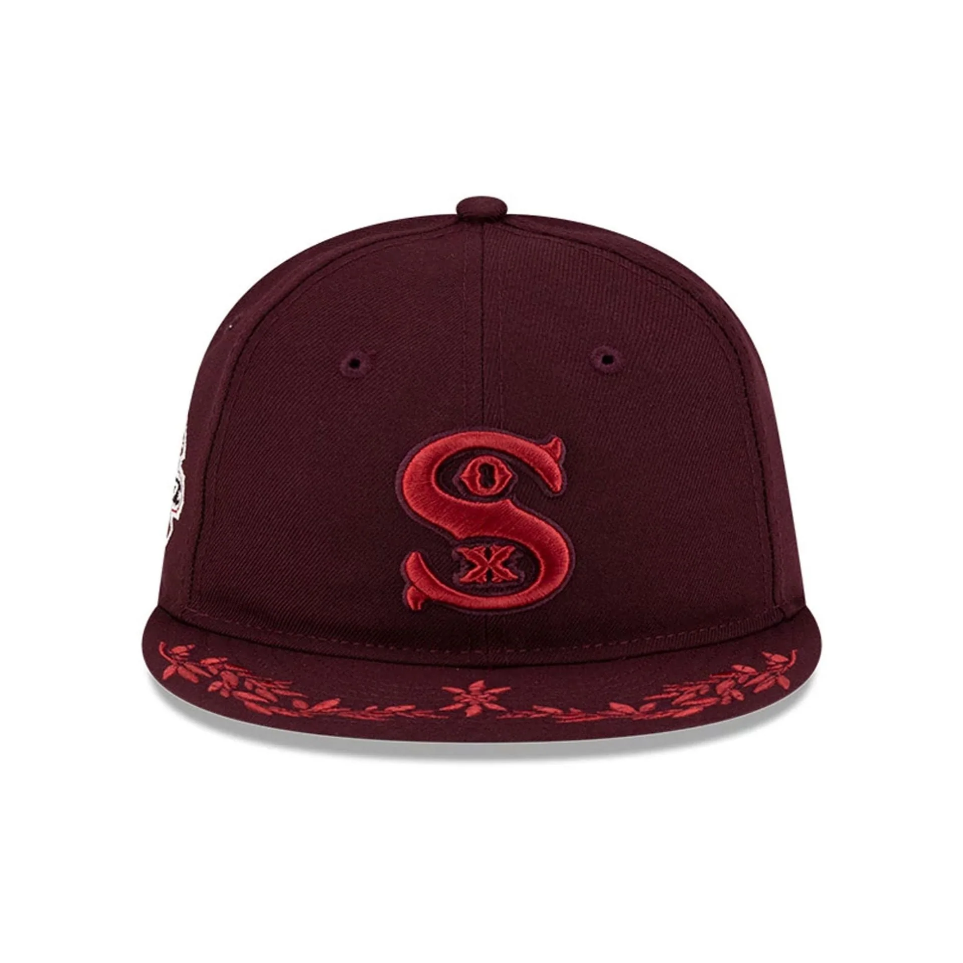 Chicago White Sox MLB Flourishes Purple Retro Crown 9FIFTY Cap - Image 2