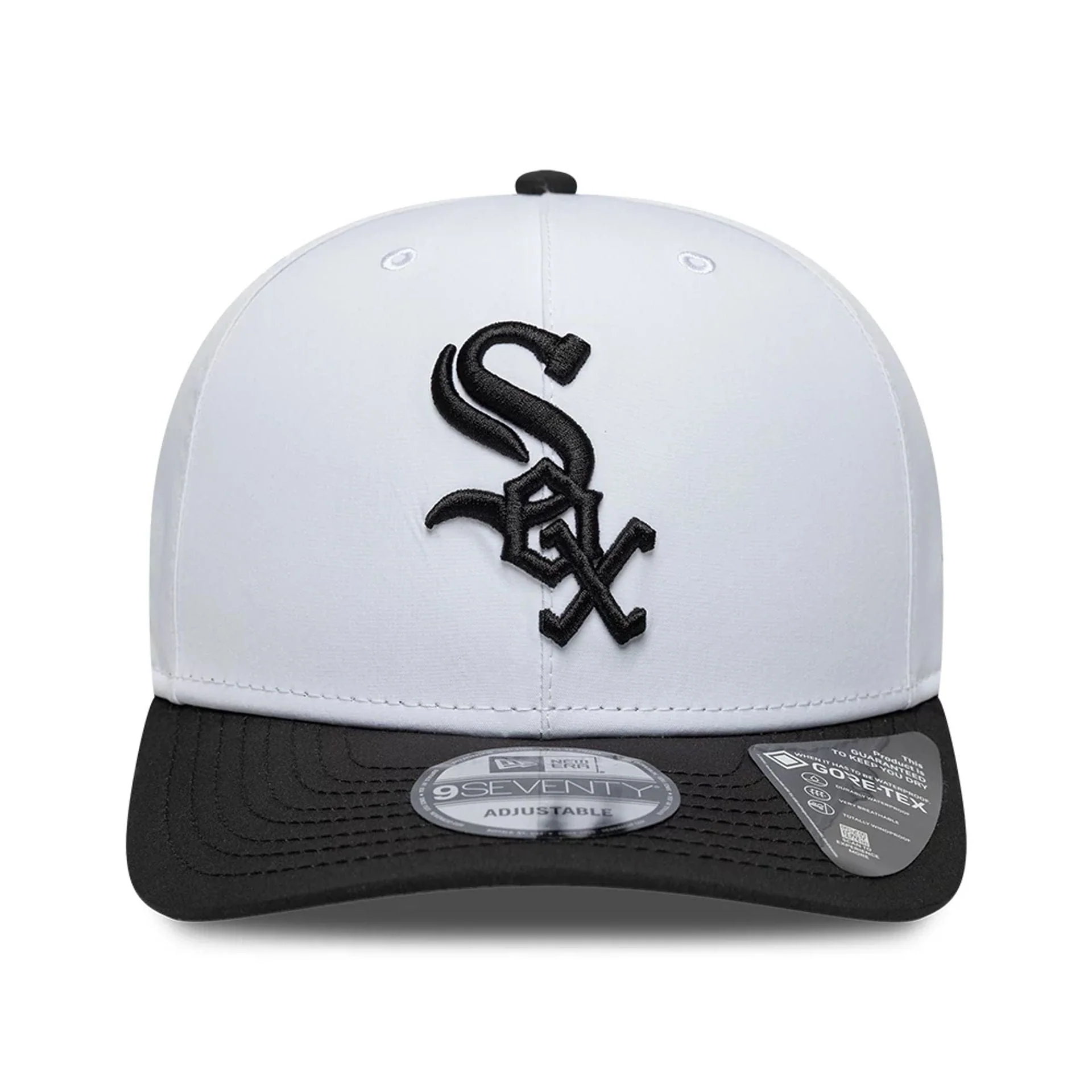 Chicago White Sox MLB Gore-Tex Black 9SEVENTY Stretch Snap Adjustable Cap - Image 3