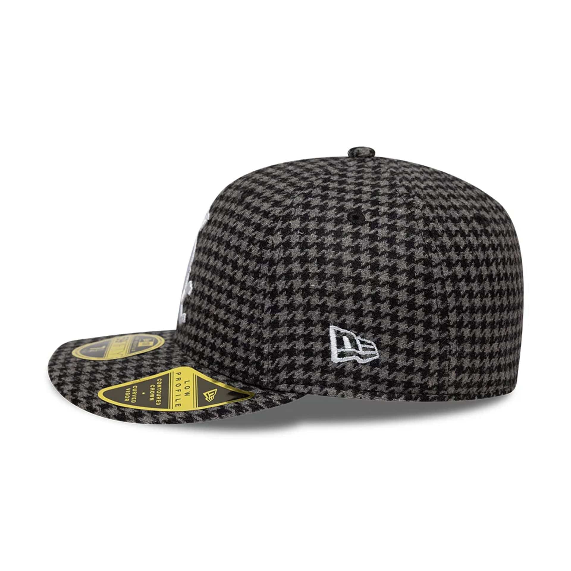 Chicago White Sox MLB Houndstooth Black Low Profile 59FIFTY Fitted Cap - Image 4
