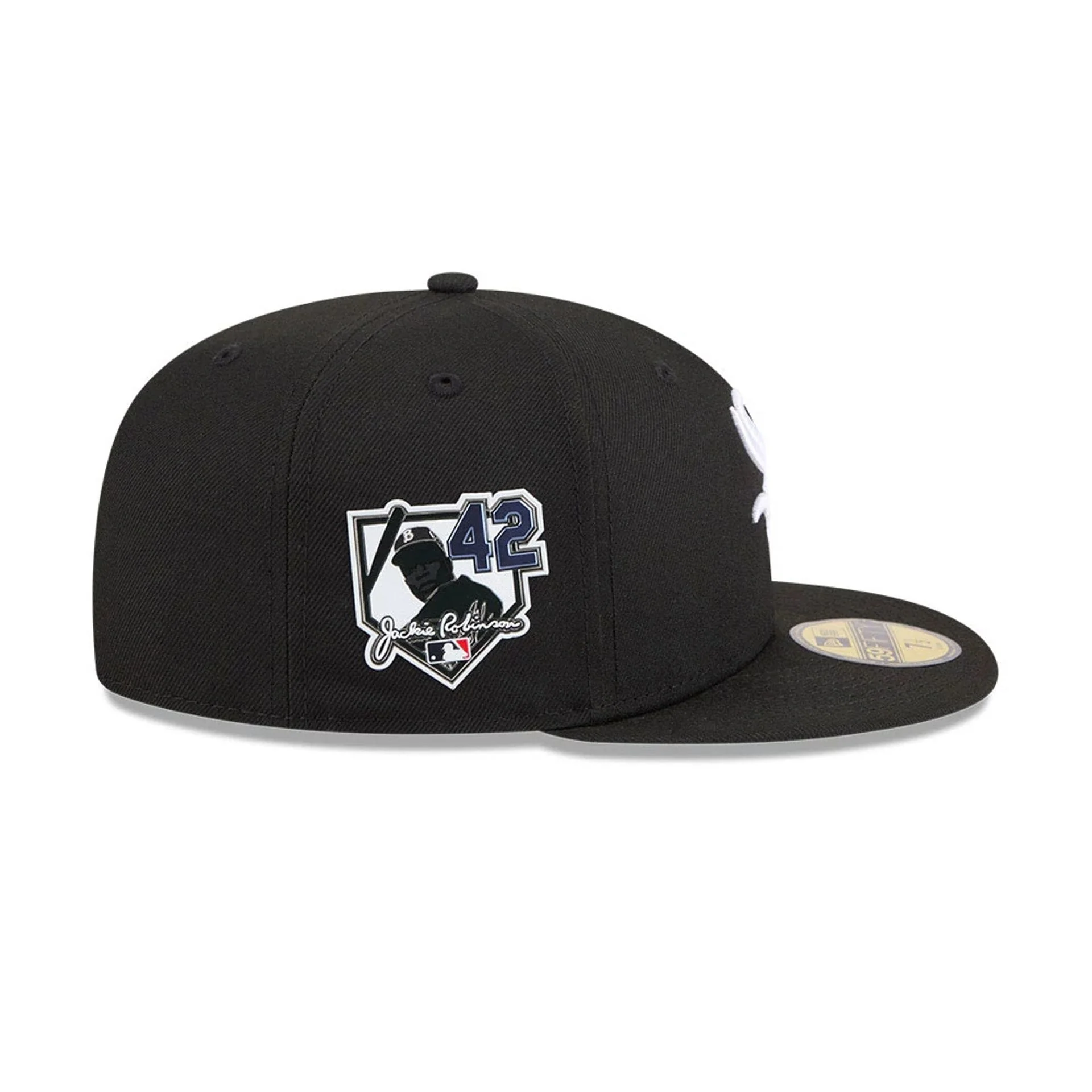 Chicago White Sox MLB Jackie Robinson Black 59FIFTY Fitted Cap - Image 5