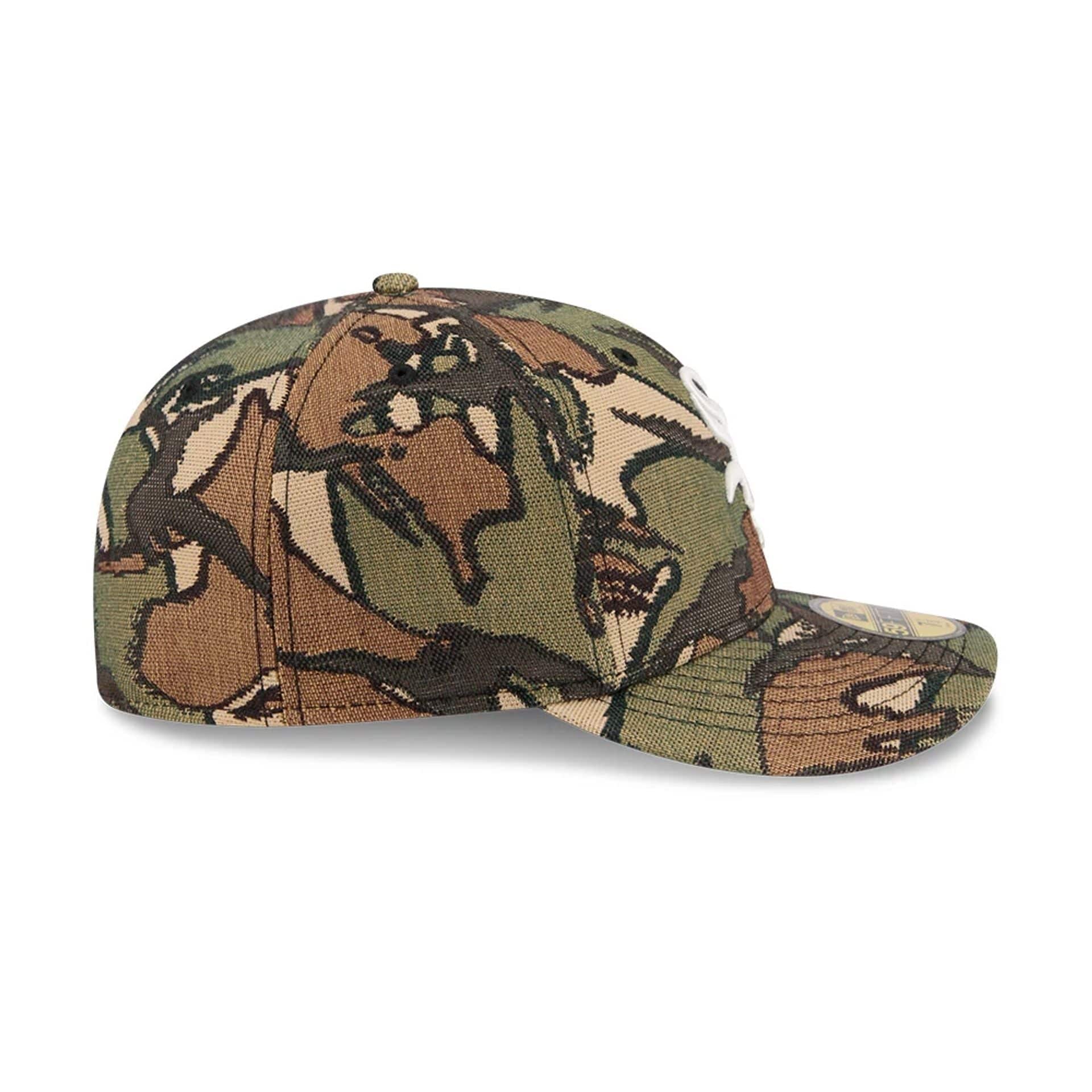 Chicago White Sox MLB Jacquard Camo 59FIFTY Fitted Cap - Image 6
