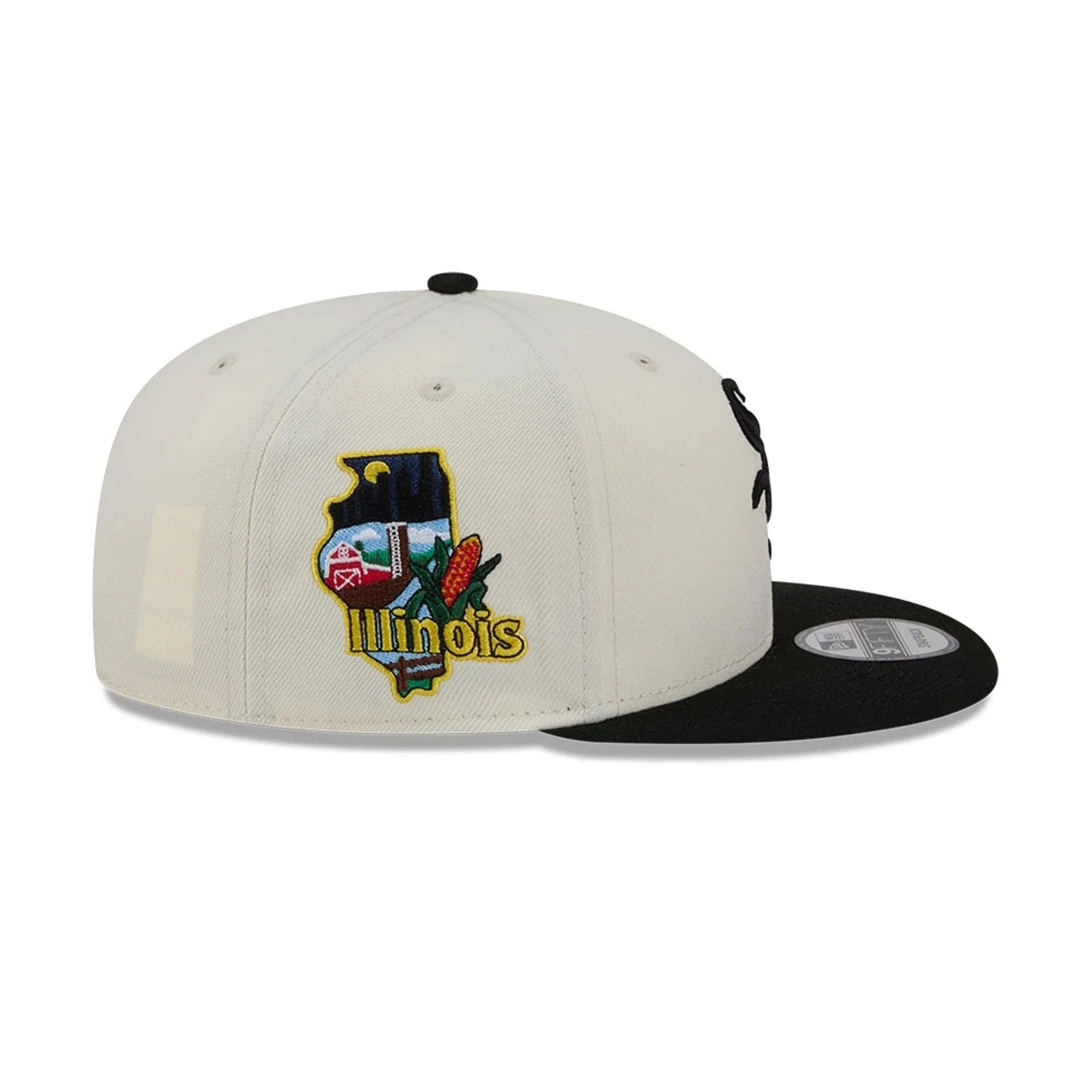Chicago White Sox MLB Localized White 9FIFTY Snapback Adjustable Cap - Image 5
