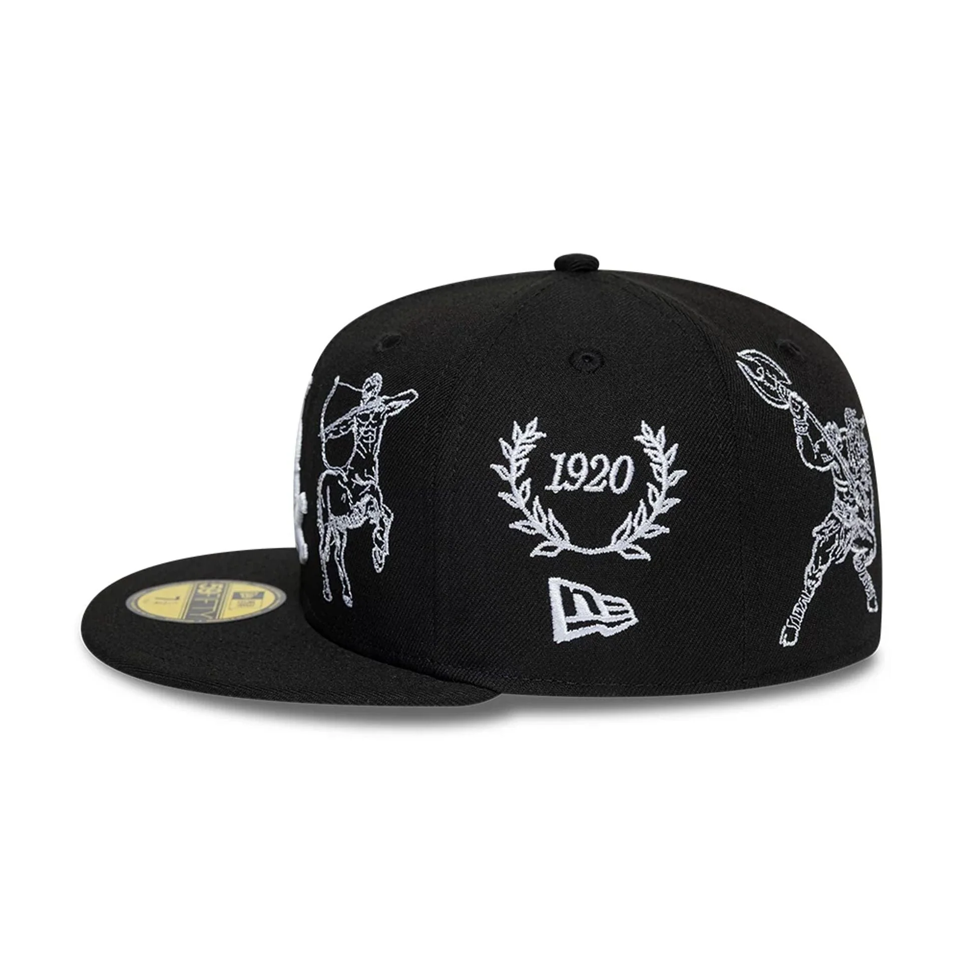 Chicago White Sox MLB Mythical Black 59FIFTY Fitted Cap - Image 6