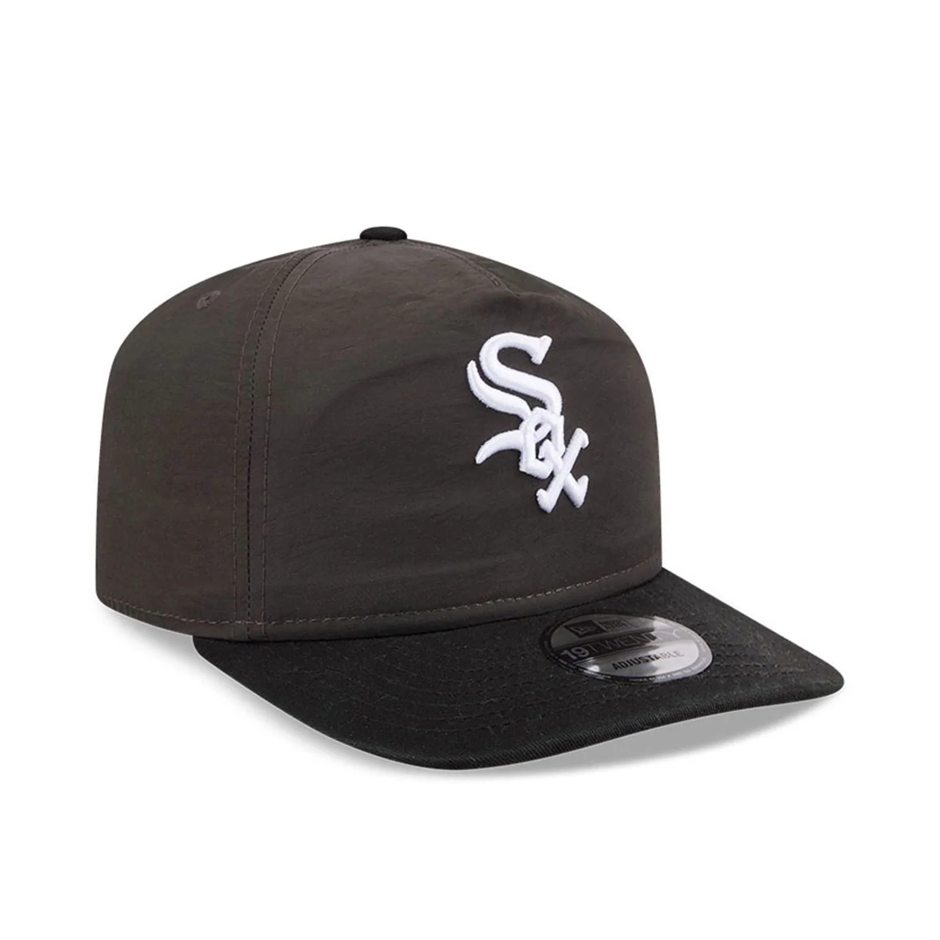 Chicago White Sox MLB Nylon Black 19TWENTY Adjustable Cap - Image 4