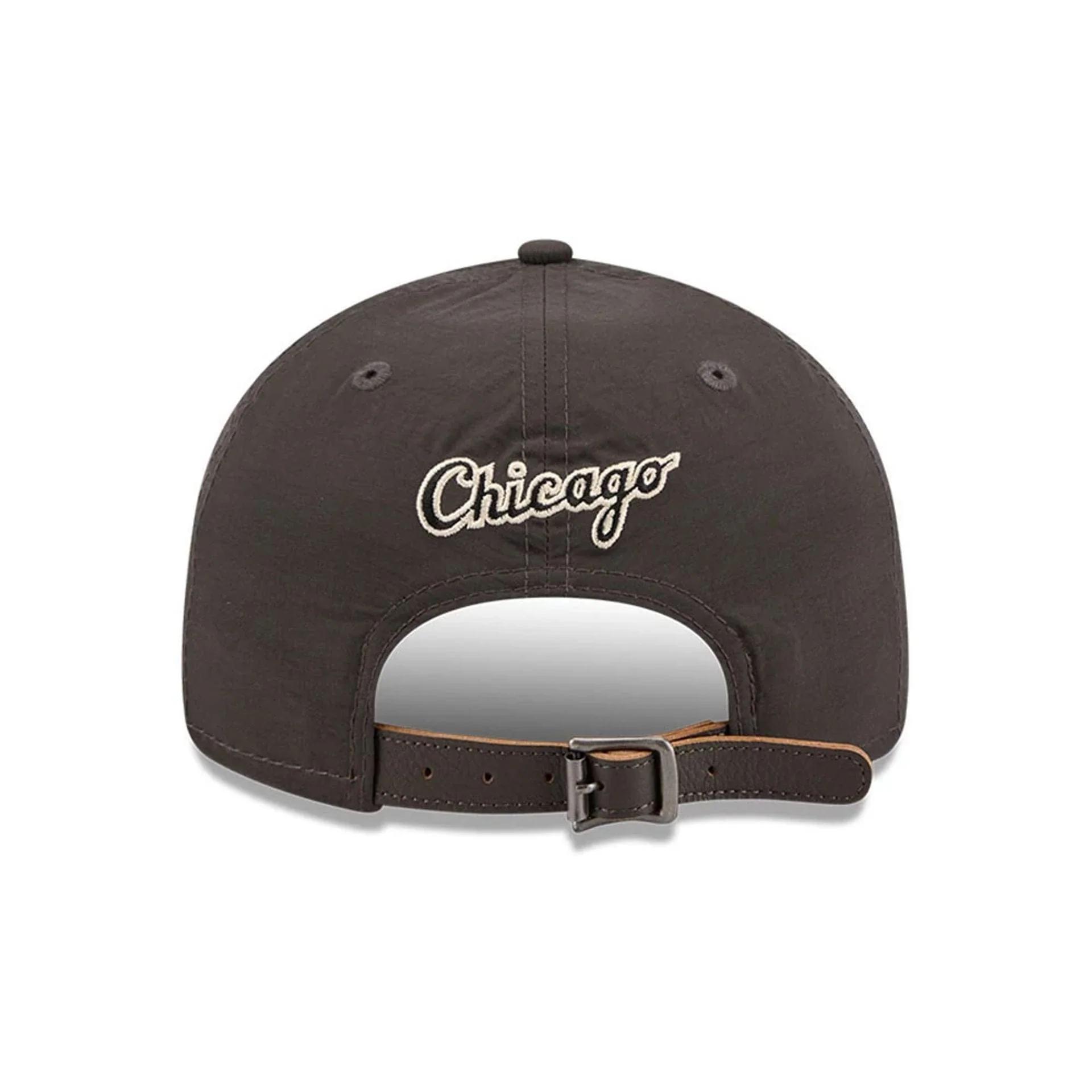 Chicago White Sox MLB Nylon Black Retro Crown 9FIFTY Adjustable Cap - Image 2