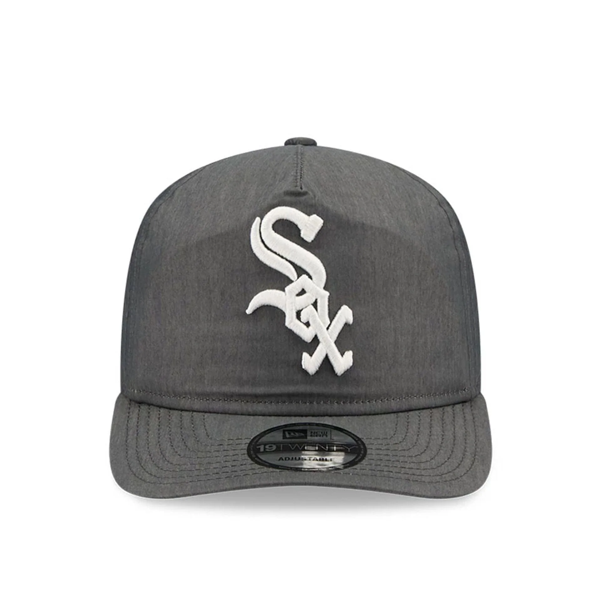 Chicago White Sox MLB Nylon Open Grey 19TWENTY Adjustable Cap - Image 3