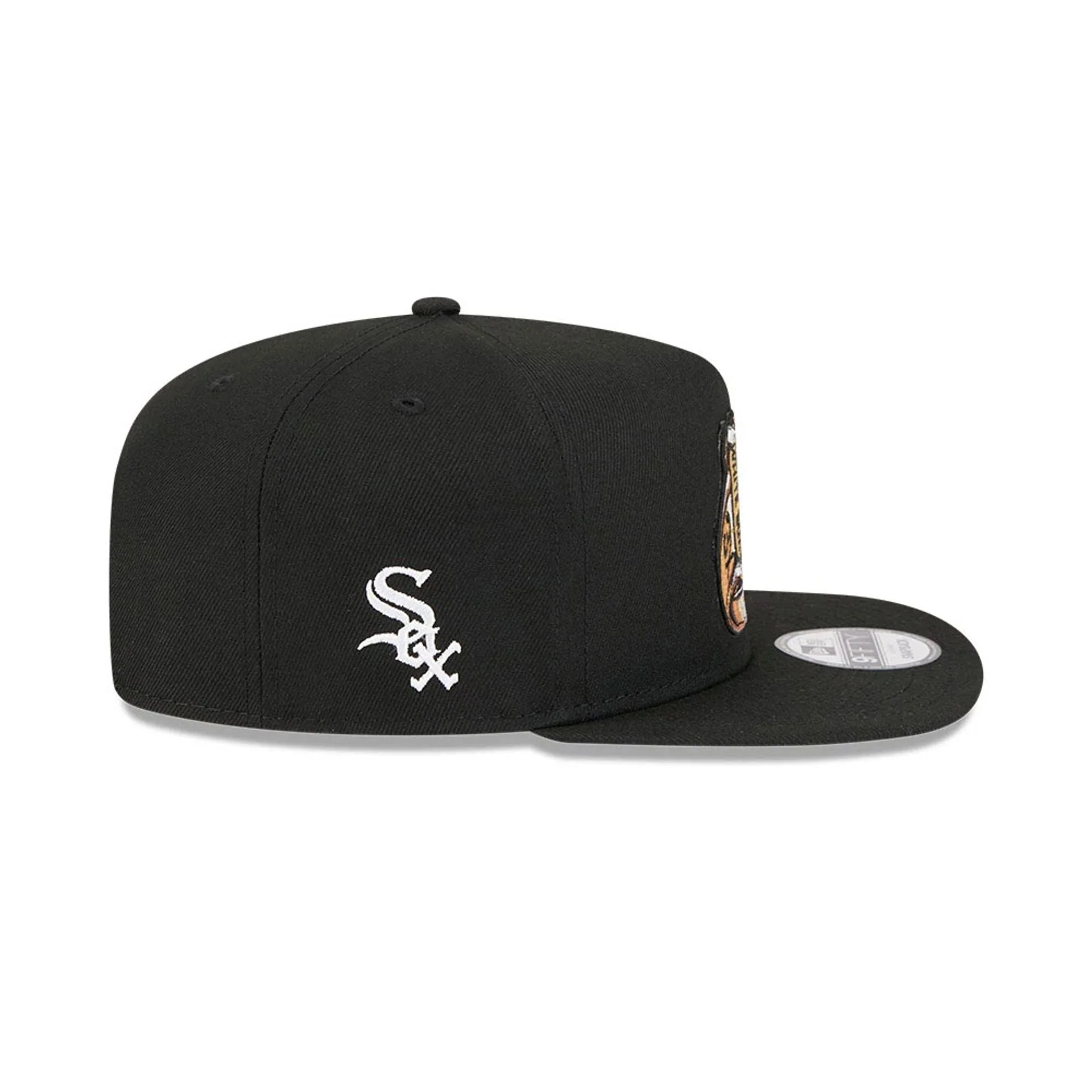Chicago White Sox MLB Ring Black 9FIFTY A-Frame Snapback Adjustable Cap - Image 5