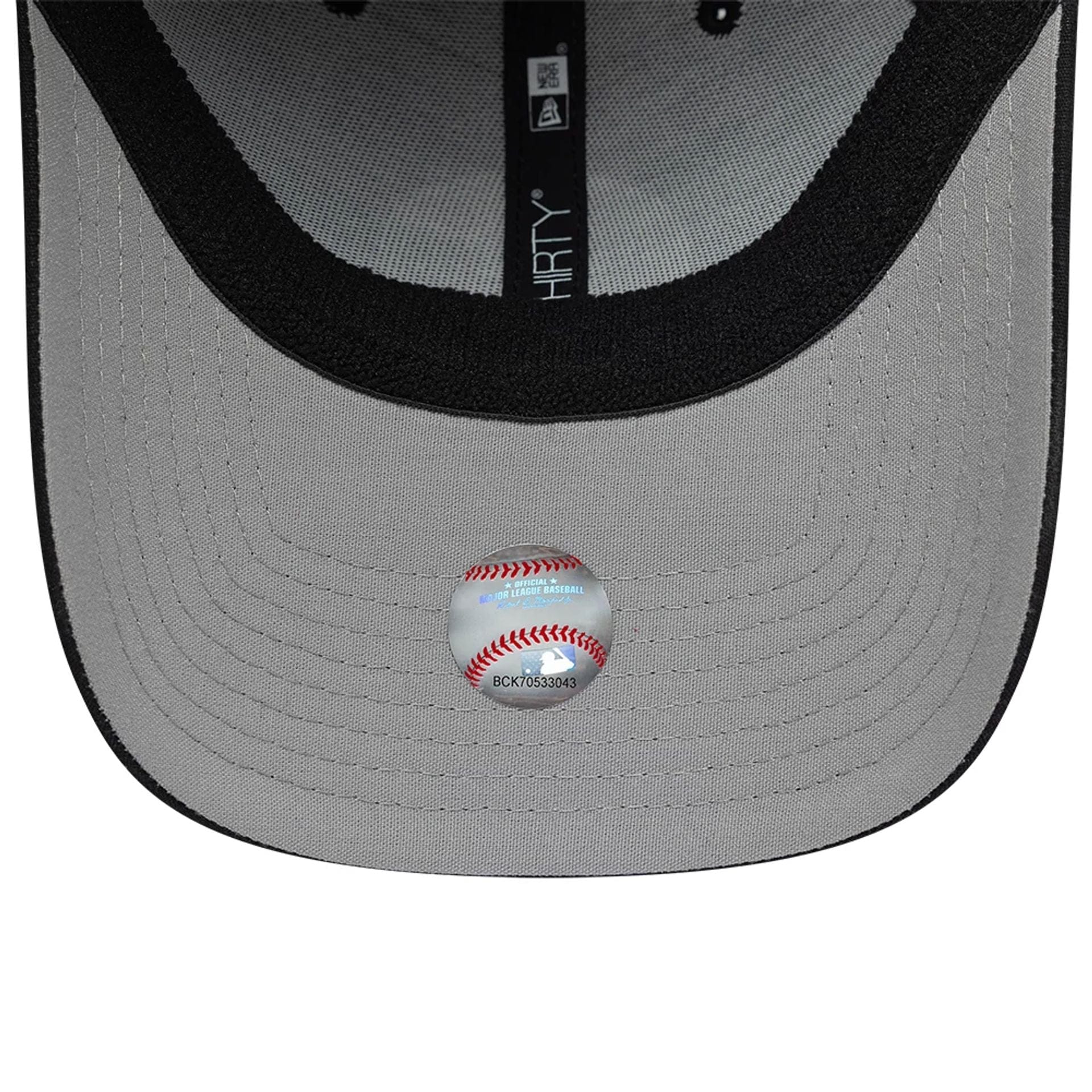 Chicago White Sox MLB Ripstop Black 39THIRTY Stretch Fit Cap - Image 2