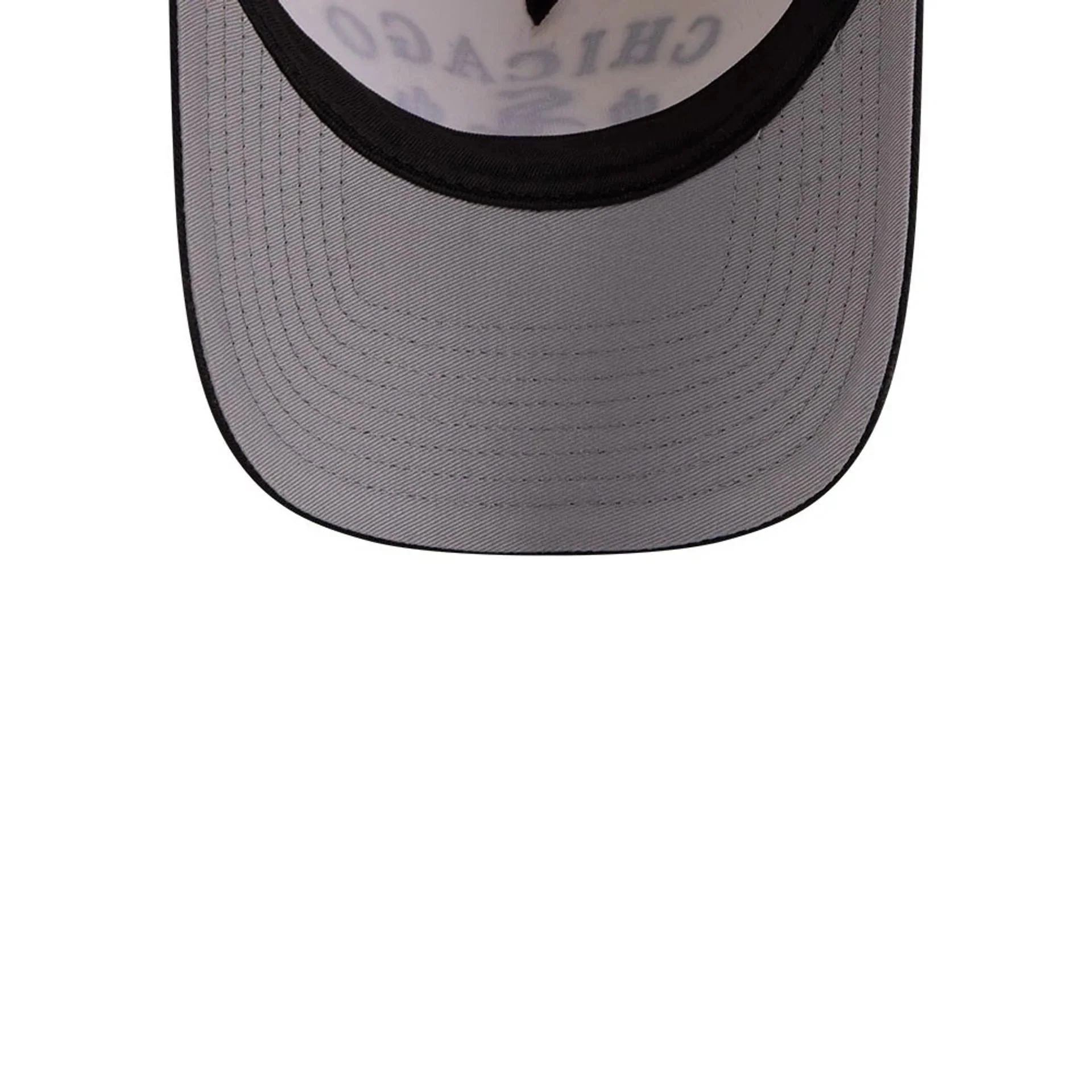 Chicago White Sox MLB Rope Black 9FORTY A-Frame Adjustable Cap - Image 2