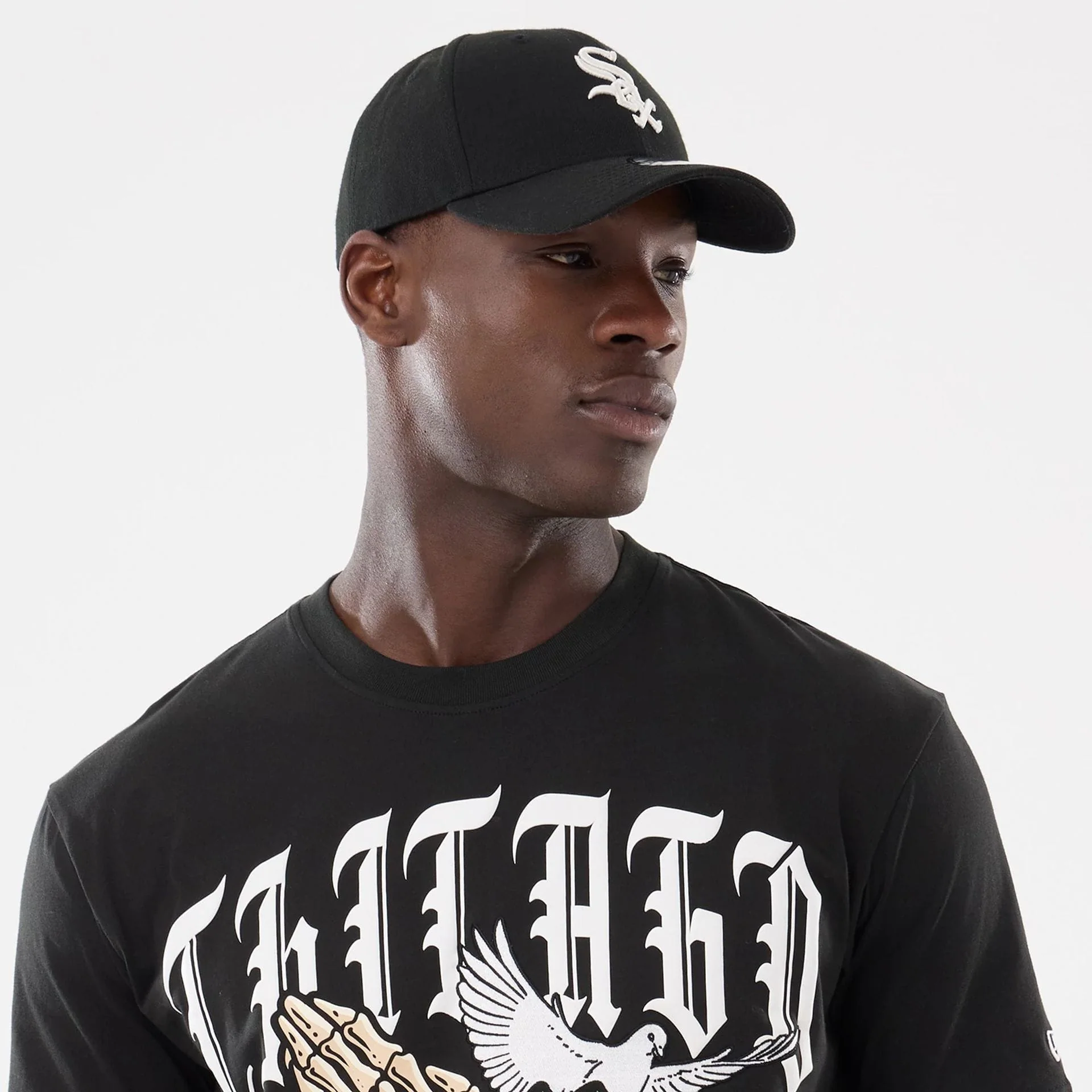 Chicago White Sox MLB Script Graphic Black T-Shirt - Image 5