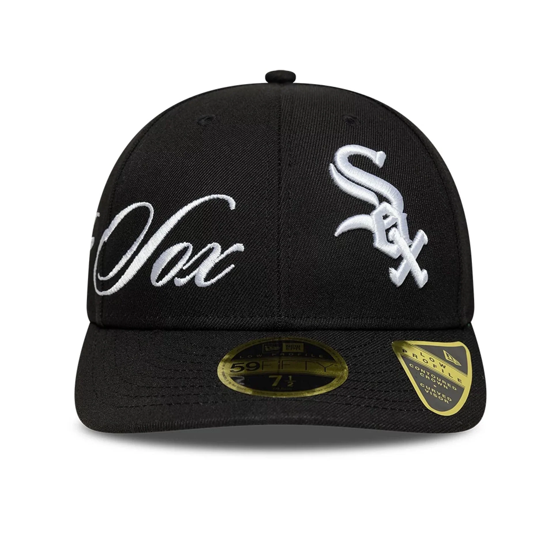 Chicago White Sox MLB Side Script Black Low Profile 59FIFTY Fitted Cap - Image 3