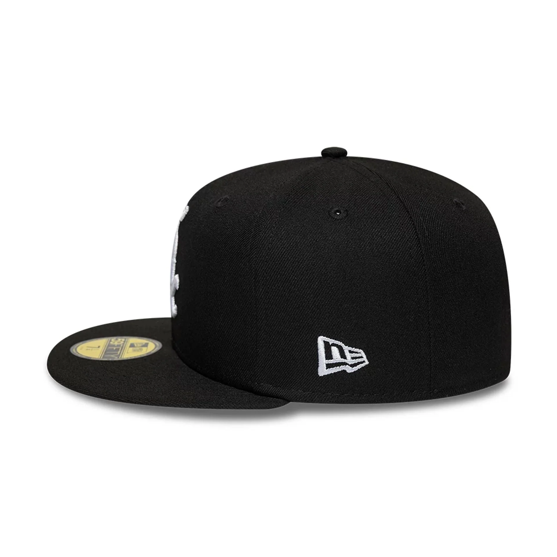Chicago White Sox MLB Sidepatch Black 59FIFTY Fitted Cap - Image 6