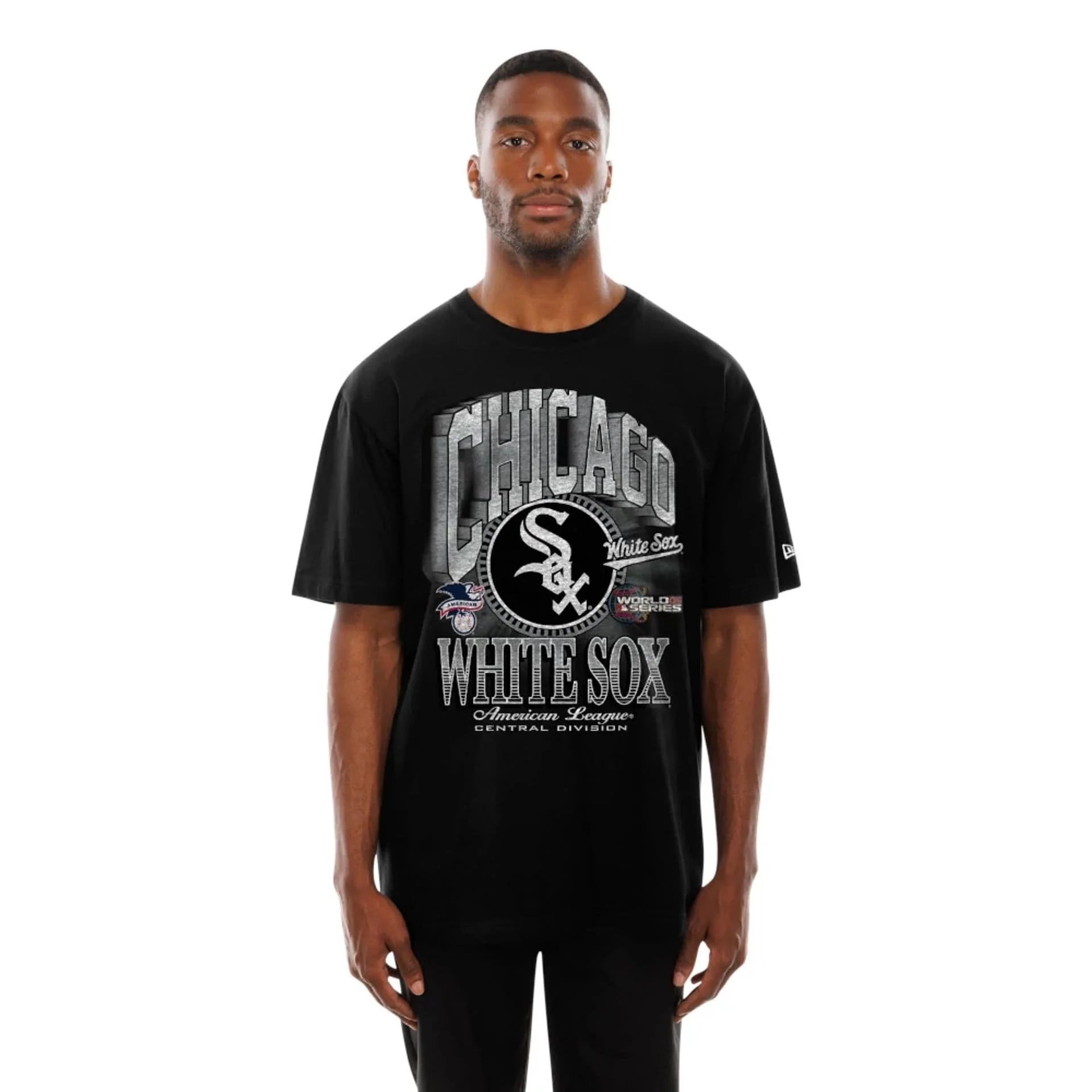 Chicago White Sox MLB Sport Classic Black T-Shirt - Image 6