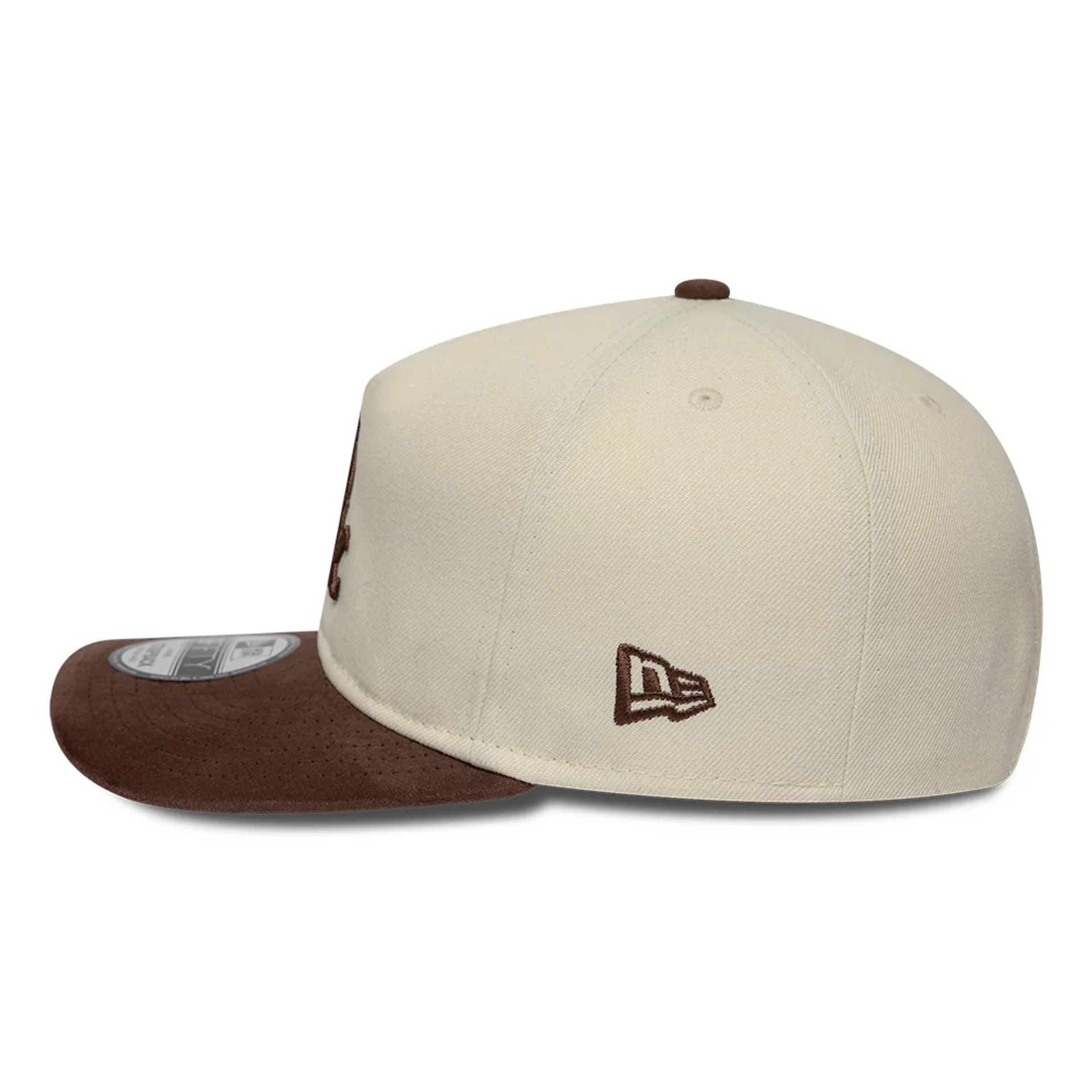 Chicago White Sox MLB Suede Visor Cream 9FIFTY A-Frame Adjustable Cap - Image 5