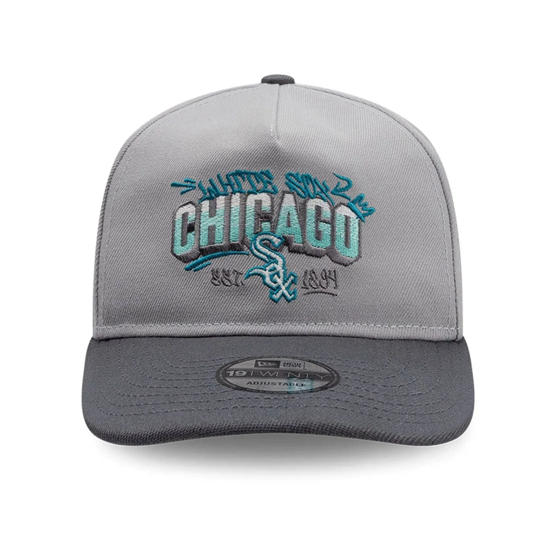 Chicago White Sox MLB Tagged Grey 19TWENTY Cap - Image 2