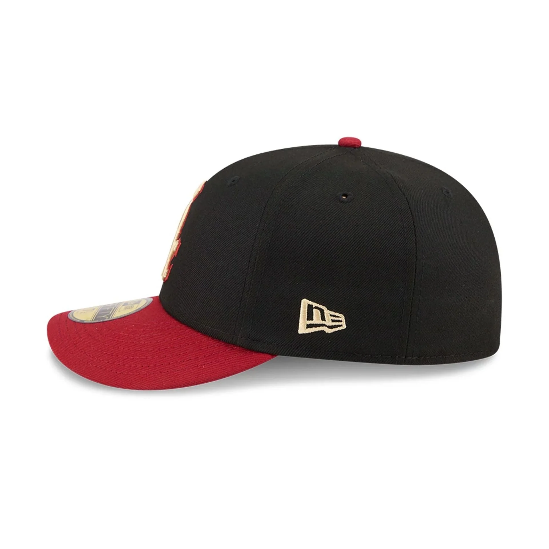 Chicago White Sox MLB Team Cards Black 59FIFTY Fitted Cap - Image 6