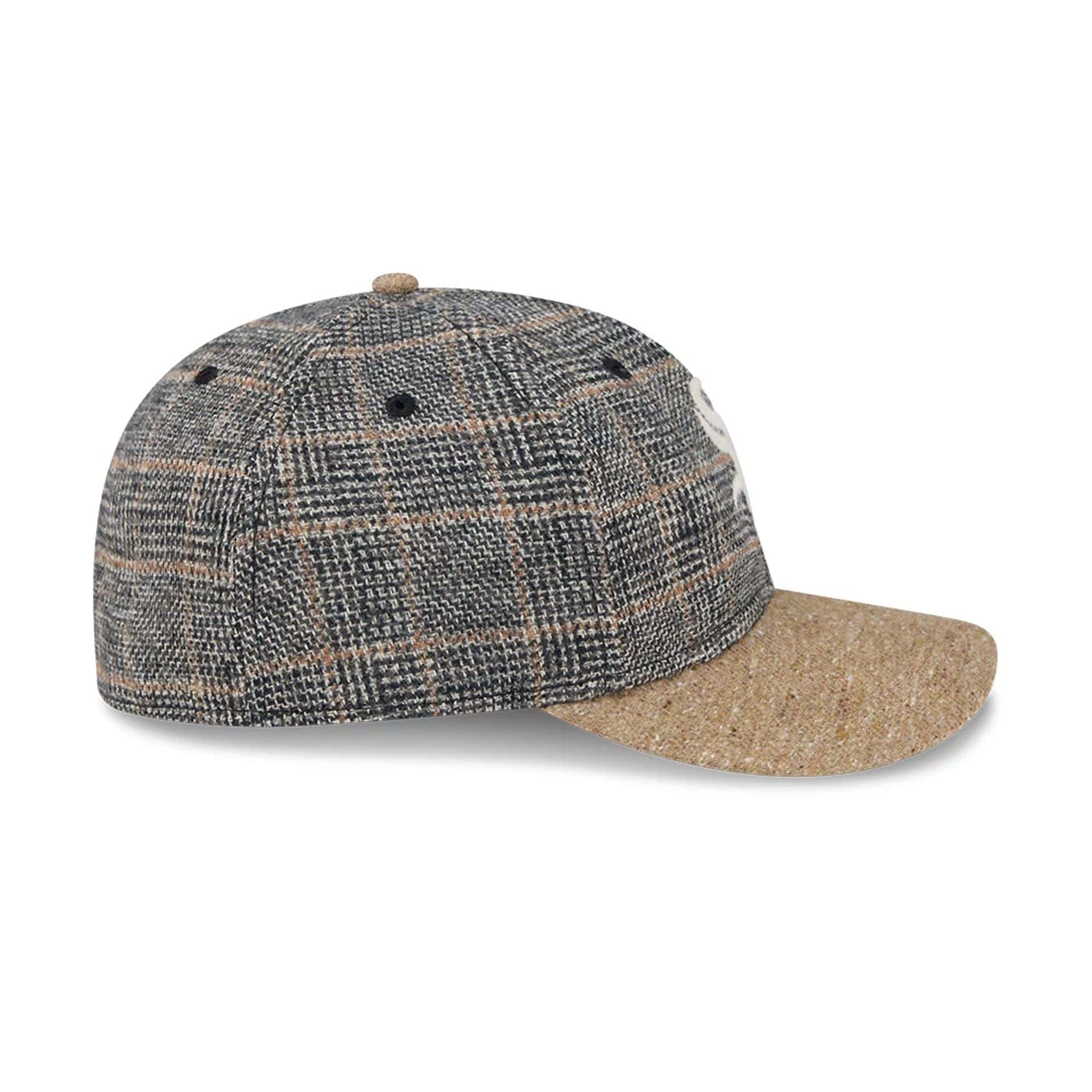 Chicago White Sox MLB Vintage Tweed Open Blue Retro Crown 59FIFTY Fitted Cap - Image 7