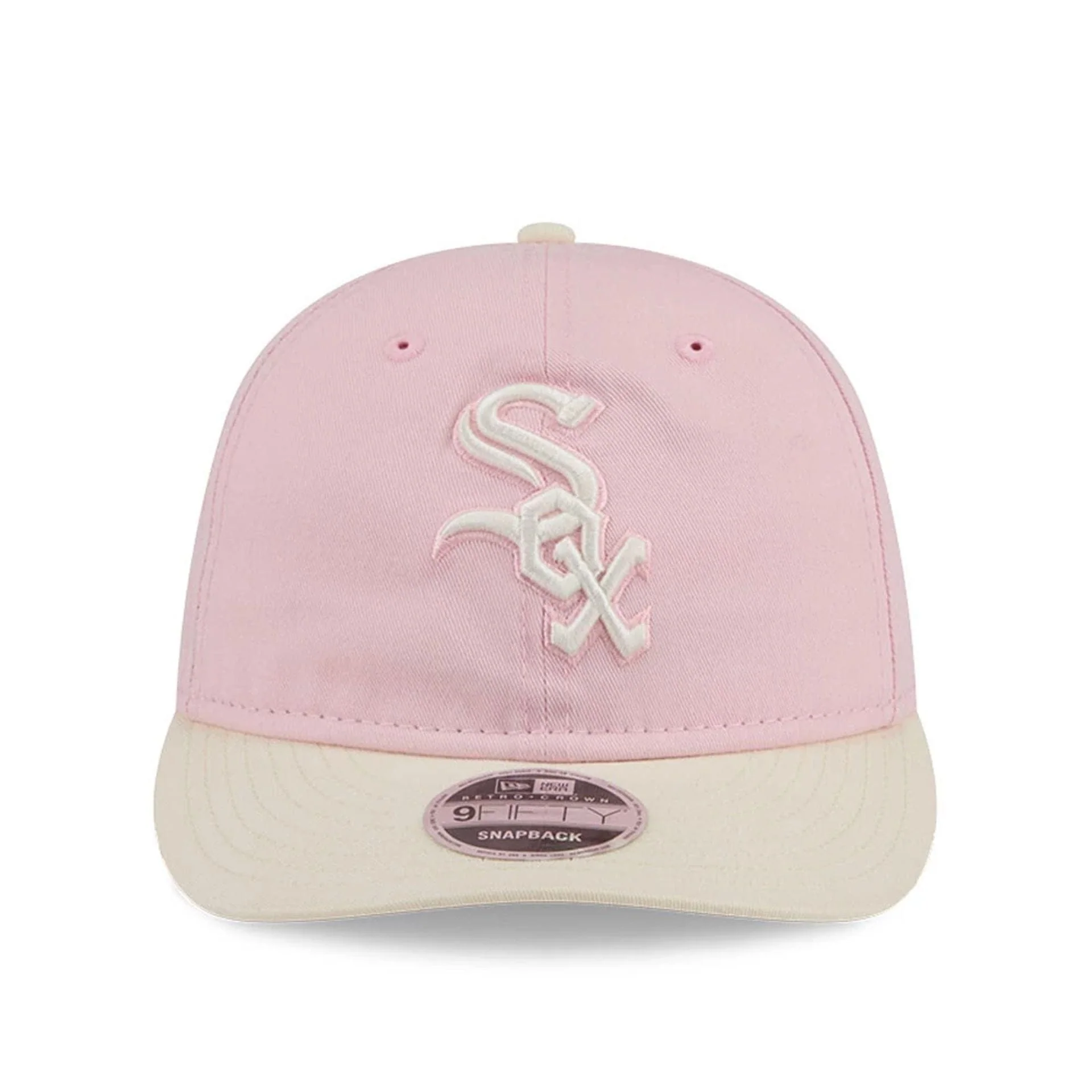 Chicago White Sox MLB Washed Tie Dye Pastel Pink 9FIFTY Snapback Adjustable Cap - Image 2
