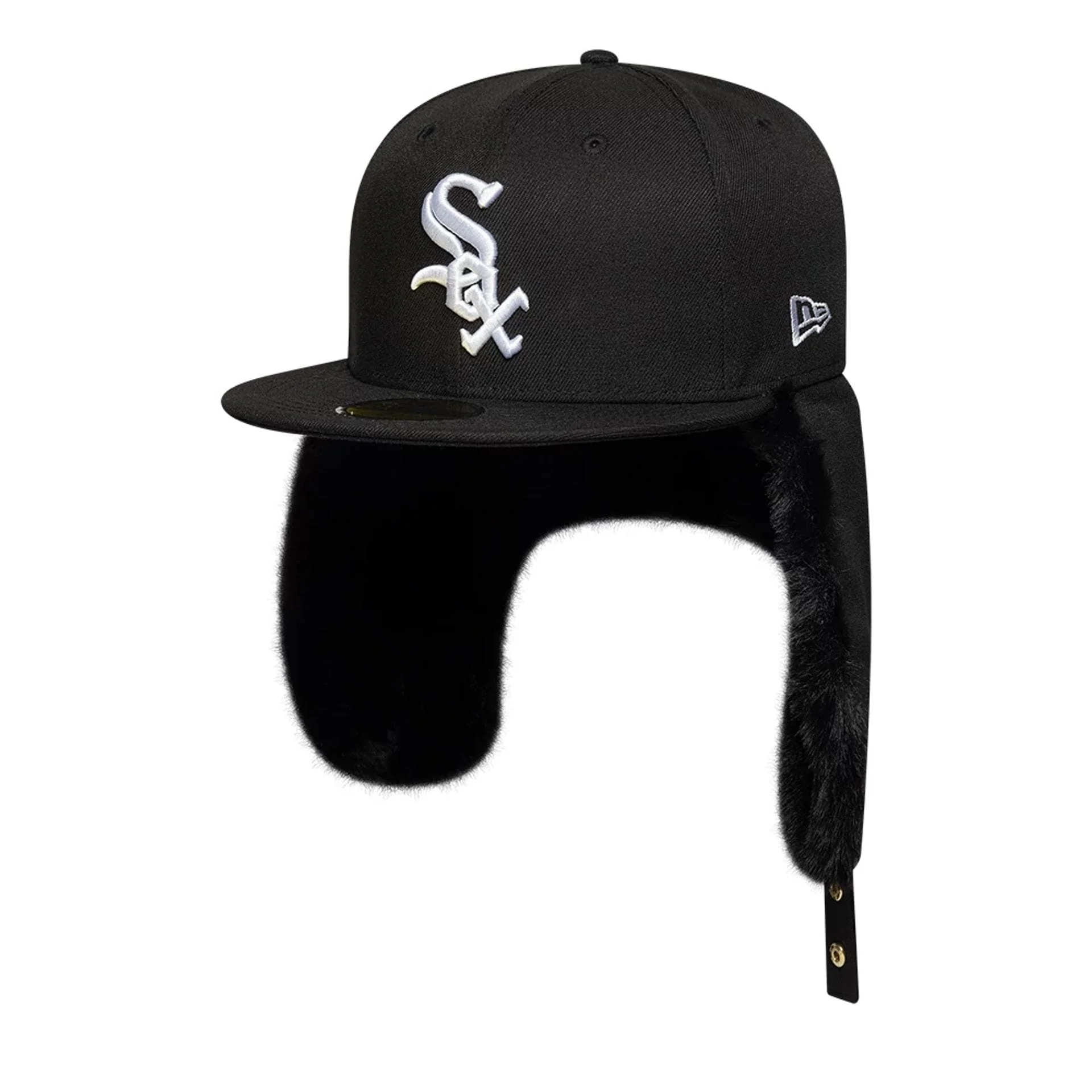 Chicago White Sox MLB World Series Black Dogear 59FIFTY Fitted Cap - Image 8