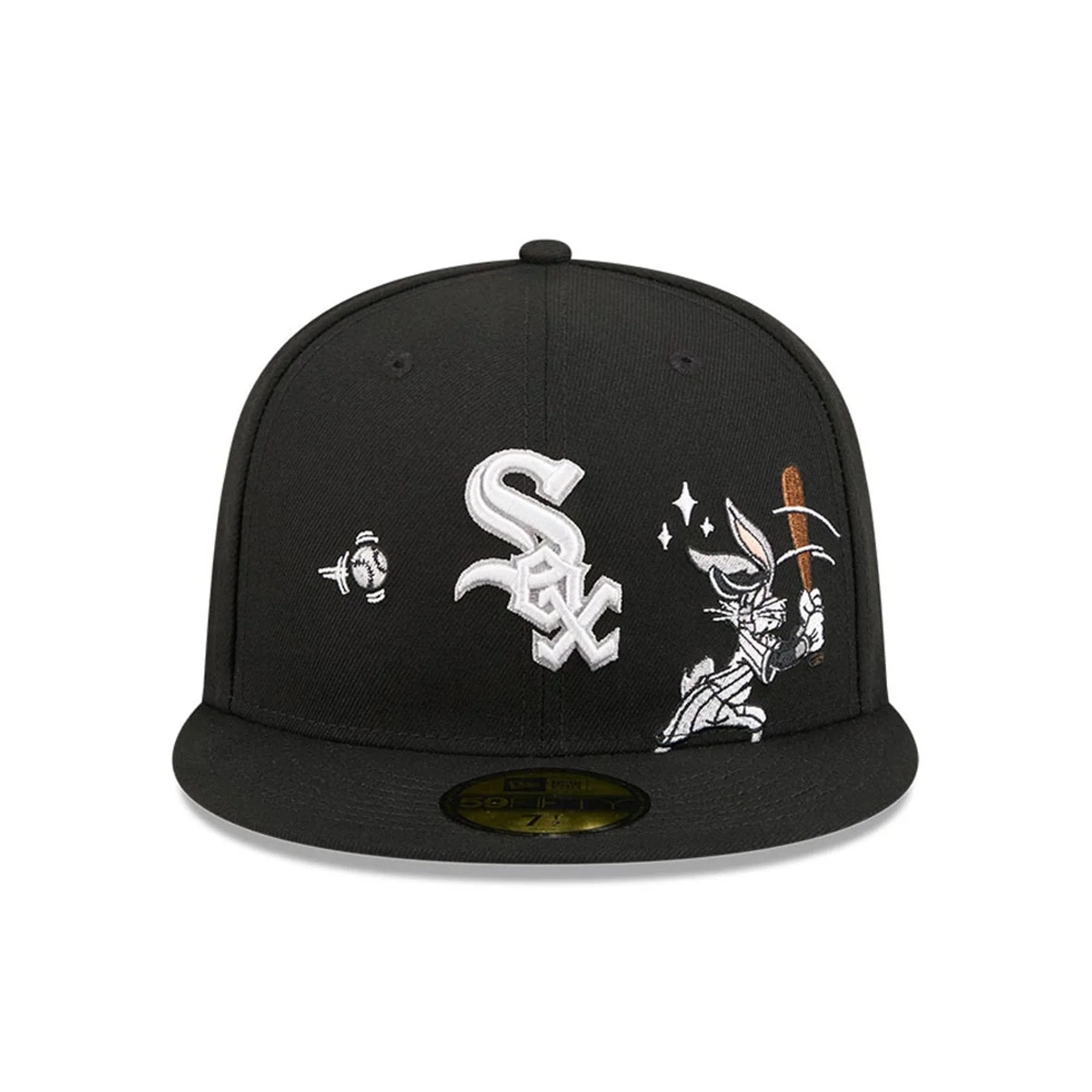 Chicago White Sox MLB X Looney Tunes Bugs Bunny Black 59FIFTY Fitted Cap - Image 4