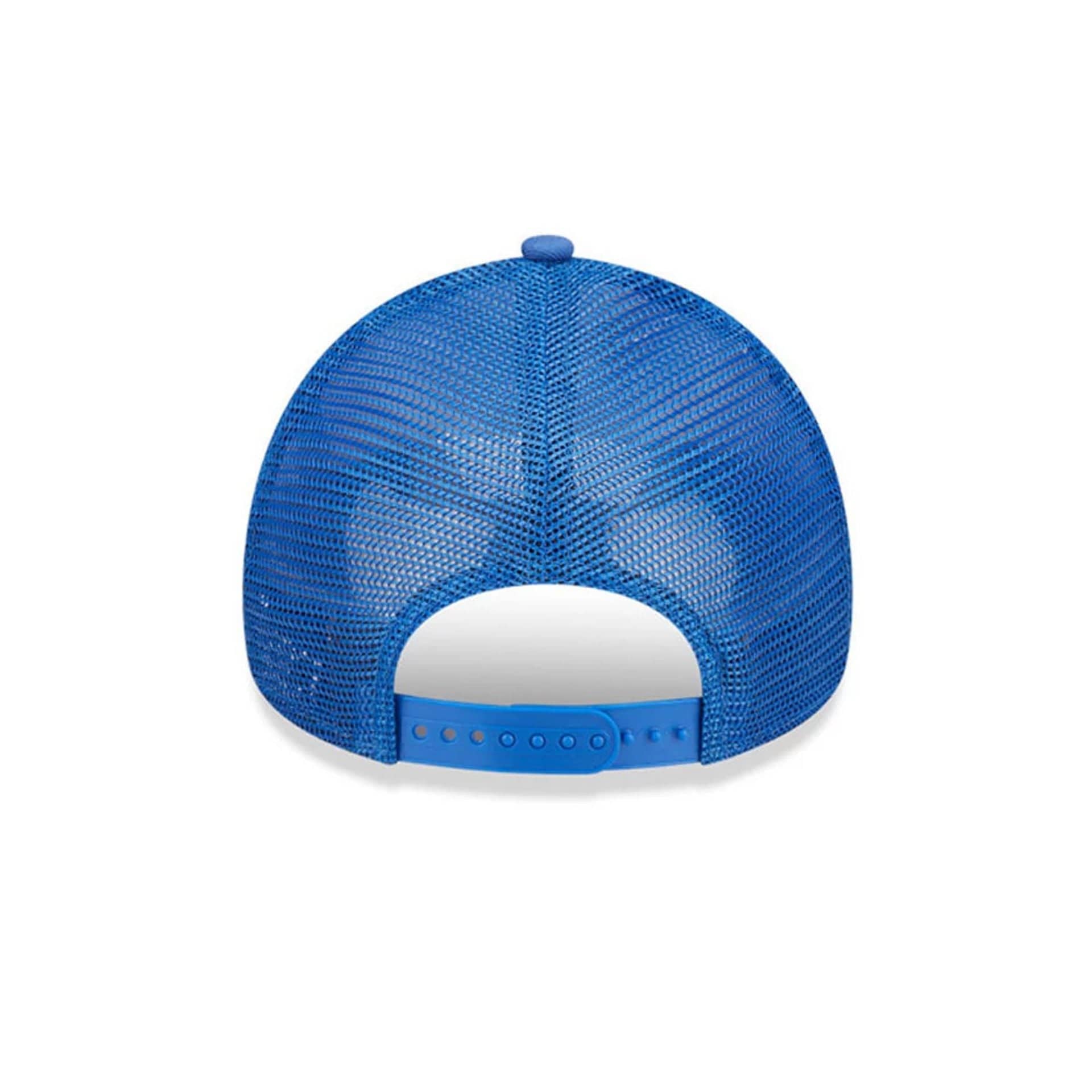 Child DC Superman White 9FORTY A-Frame Trucker Adjsutable Cap - Image 4