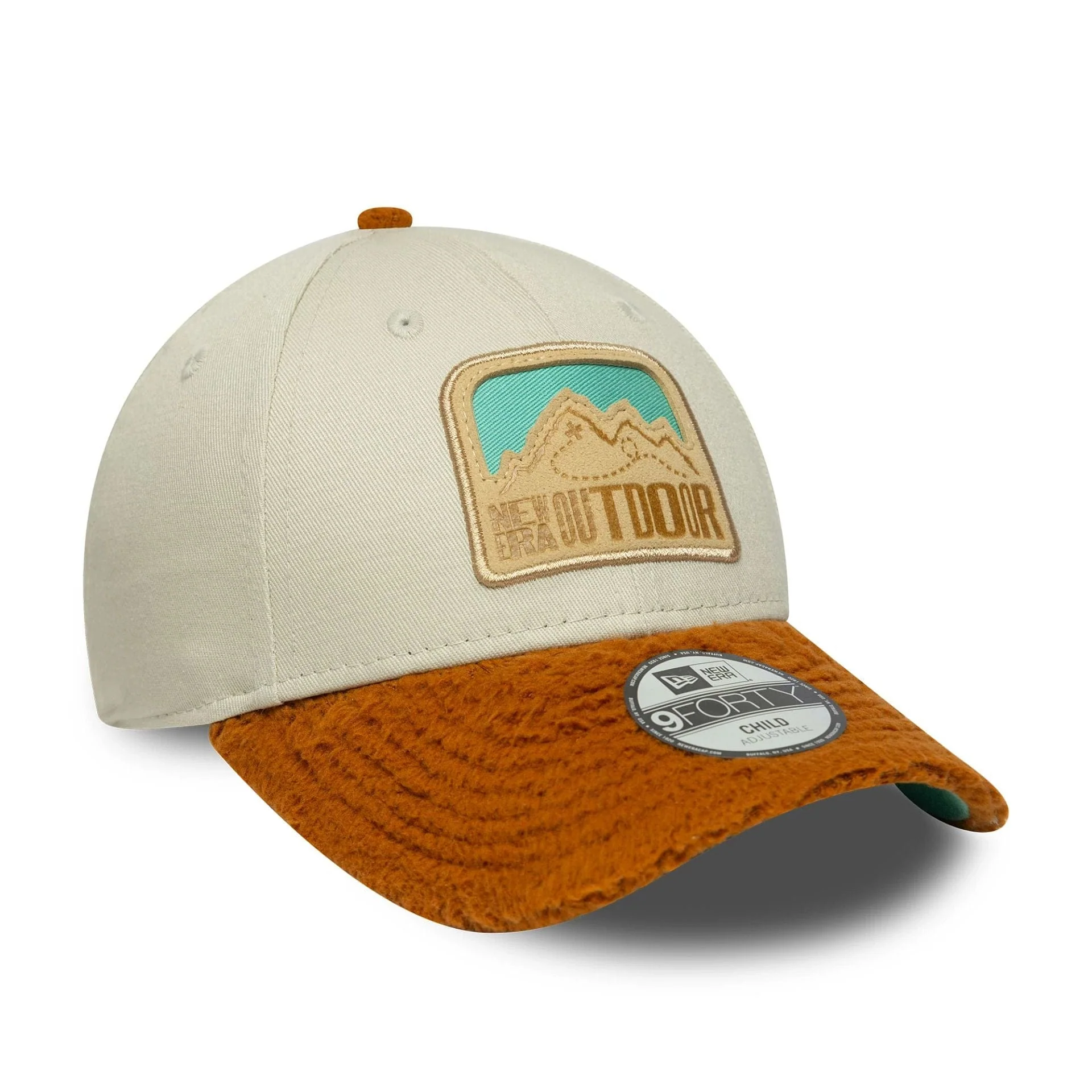 Child New Era Outdoor Cream 9FORTY Adjustable Cap - Image 4
