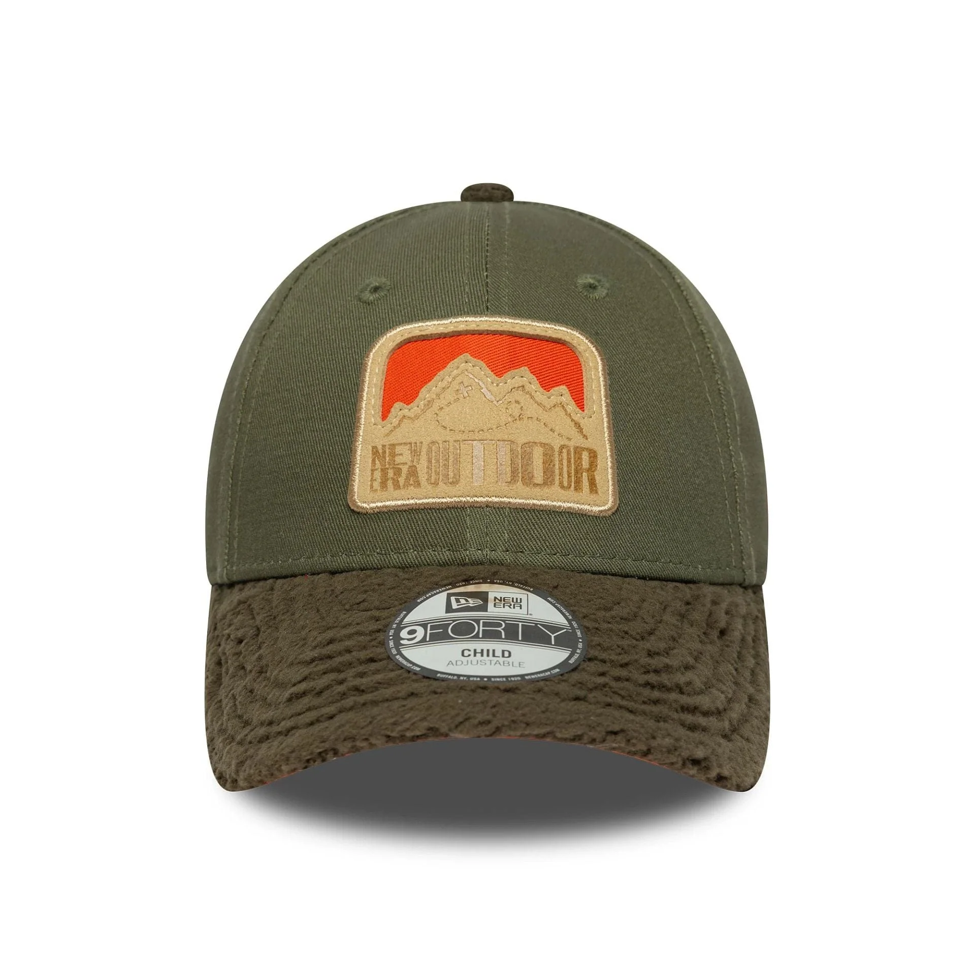 Child New Era Outdoor Green 9FORTY Adjustable Cap - Image 2