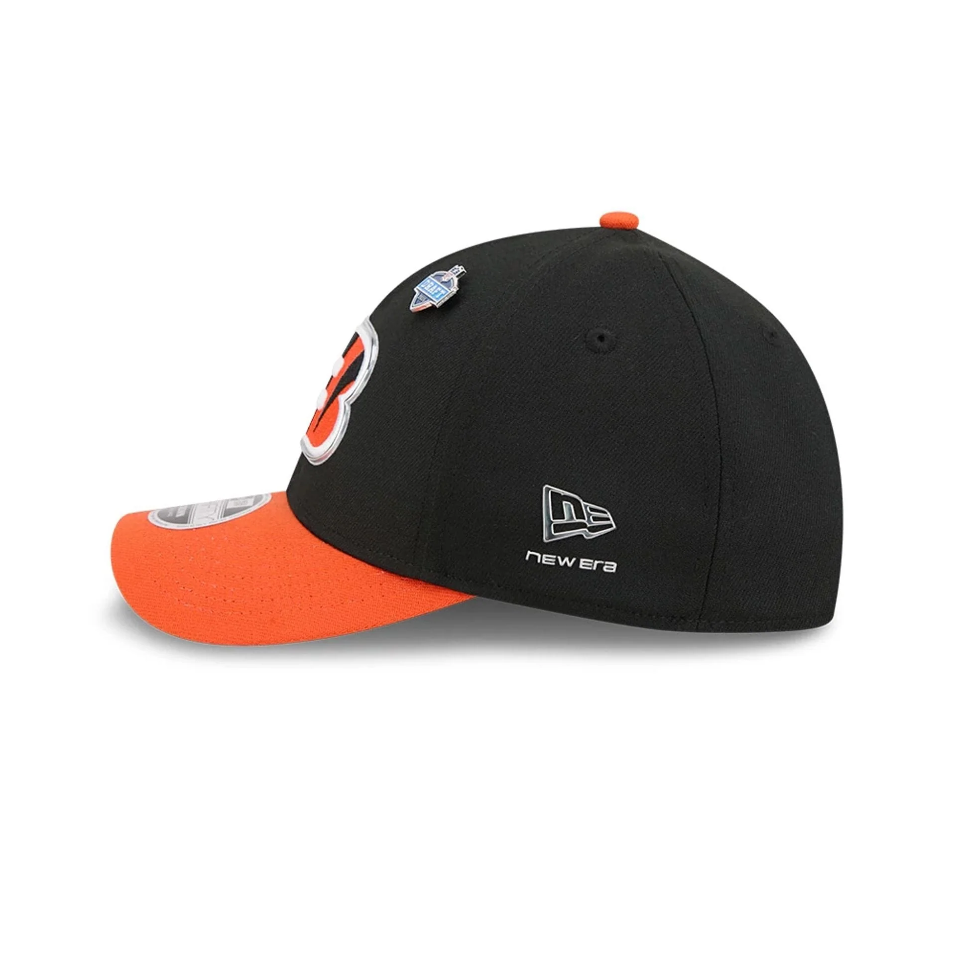 Cincinnati Bengals NFL Draft 2026 Black 39THIRTY M-Crown Stretch Fit Cap - Image 6