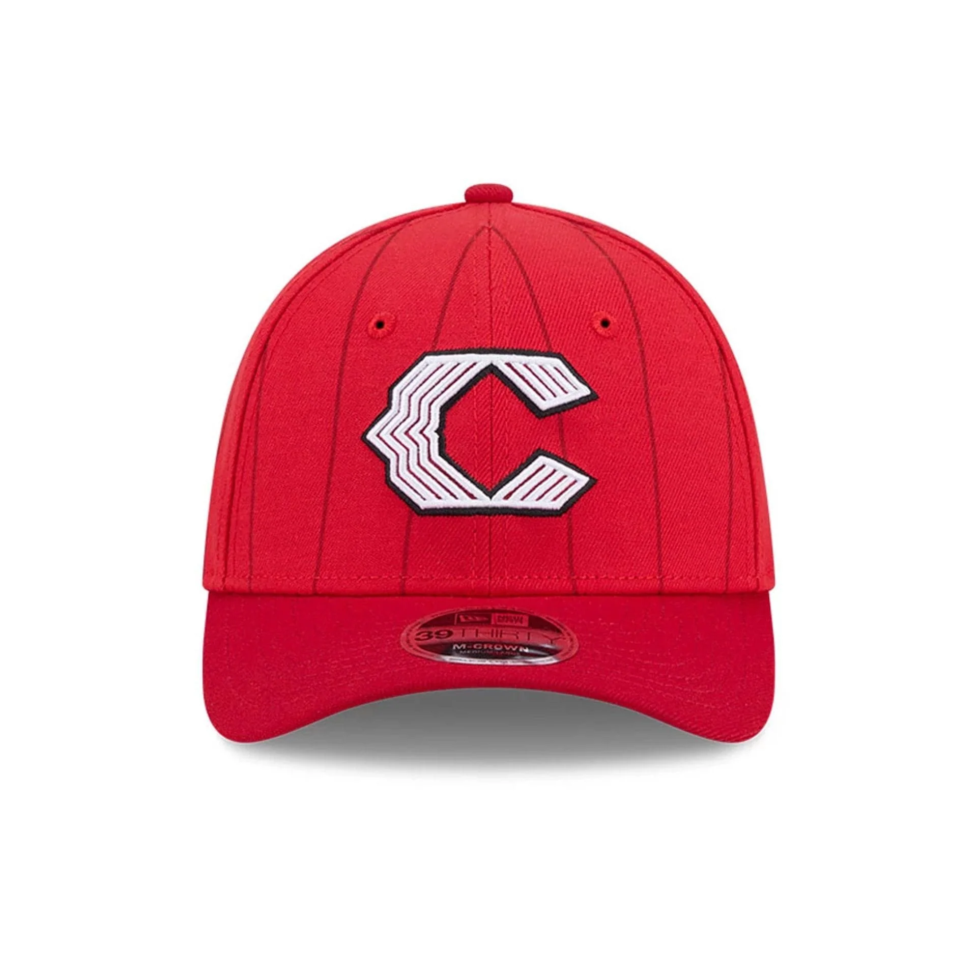 Cincinnati Reds MLB City Connect Red 39THIRTY M-Crown Stretch Fit Cap - Image 3