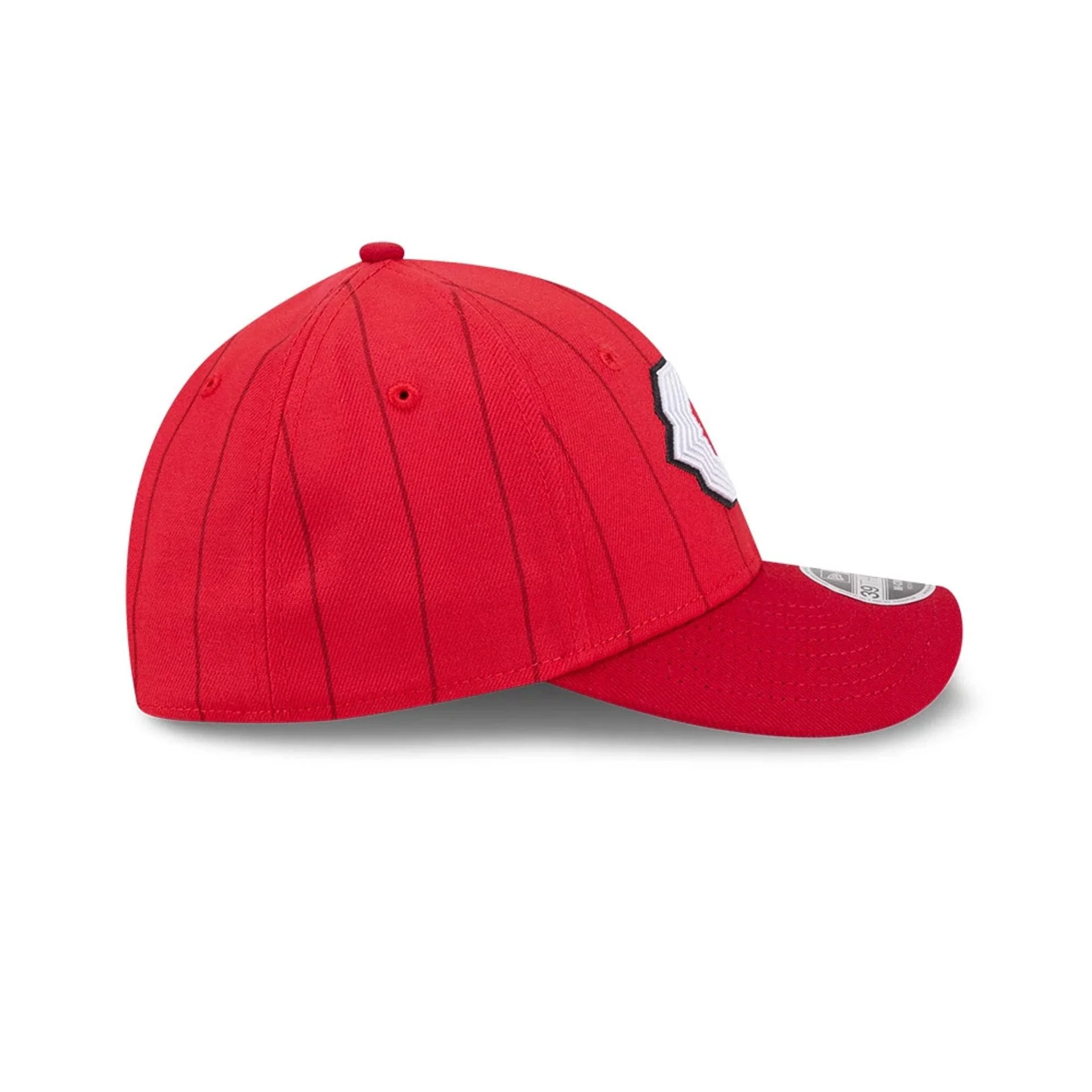 Cincinnati Reds MLB City Connect Red 39THIRTY M-Crown Stretch Fit Cap - Image 6