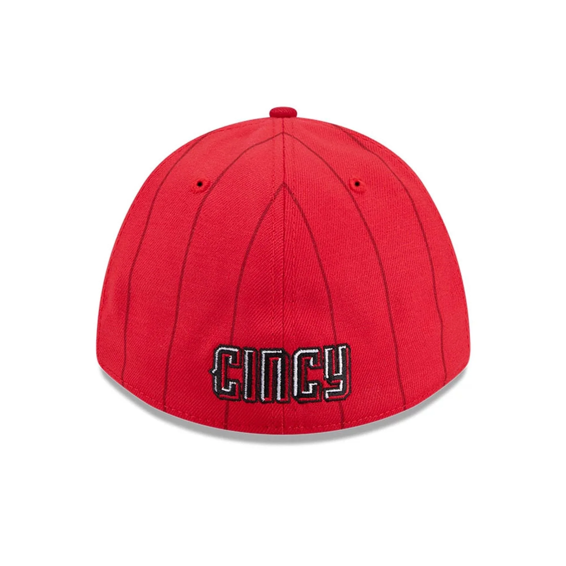 Cincinnati Reds MLB City Connect Red 39THIRTY M-Crown Stretch Fit Cap - Image 7